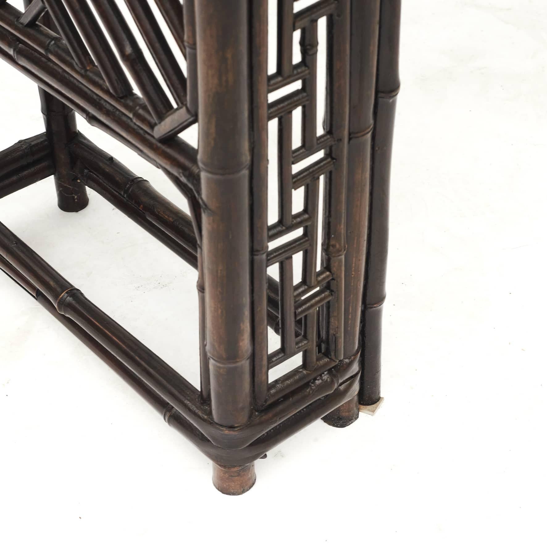 Rare Bamboo Alter / Console Table, 1800 - 1840 2