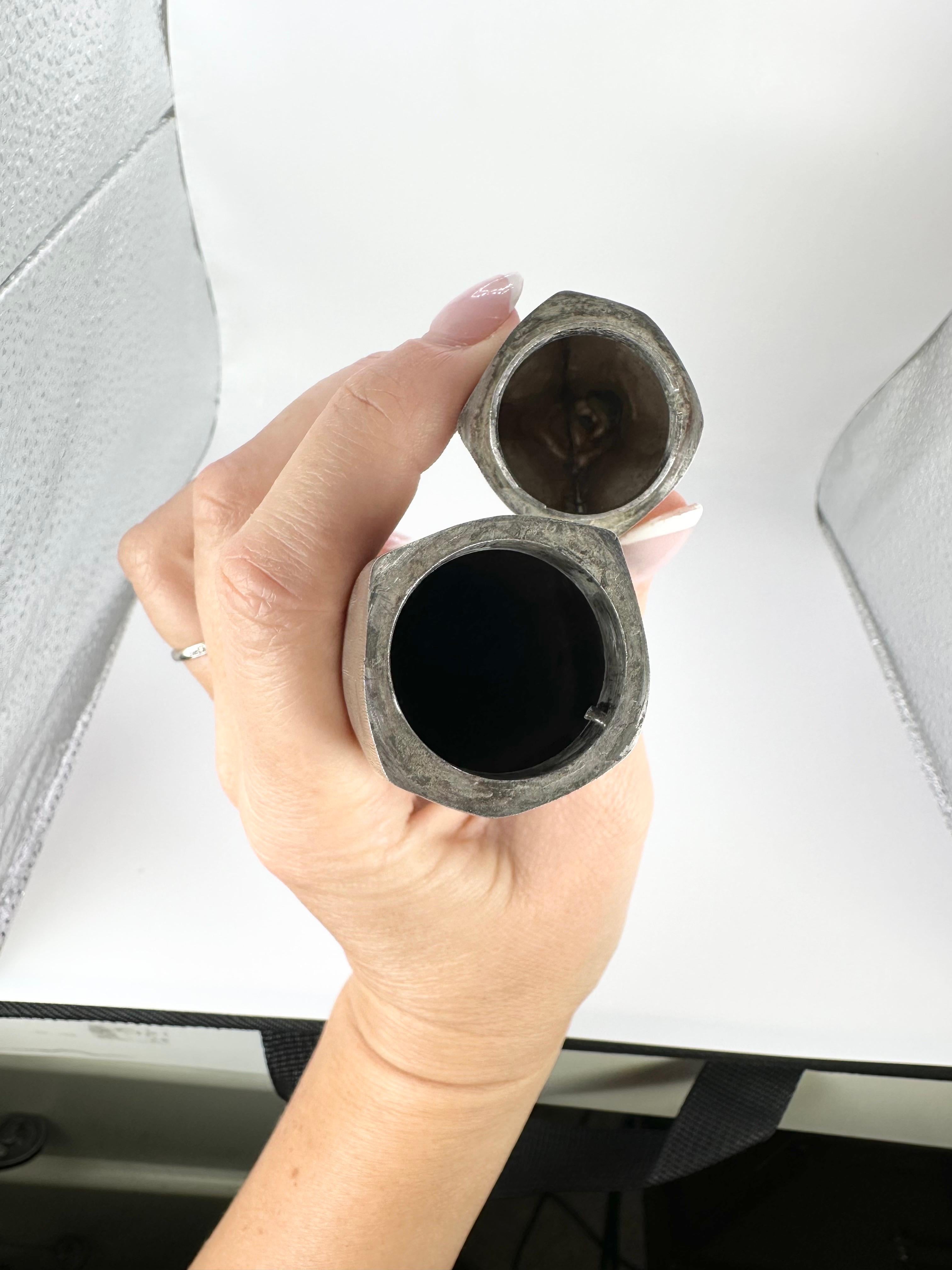 Portapuros Plátano Raro Plátano de plata hecho a mano en venta 1