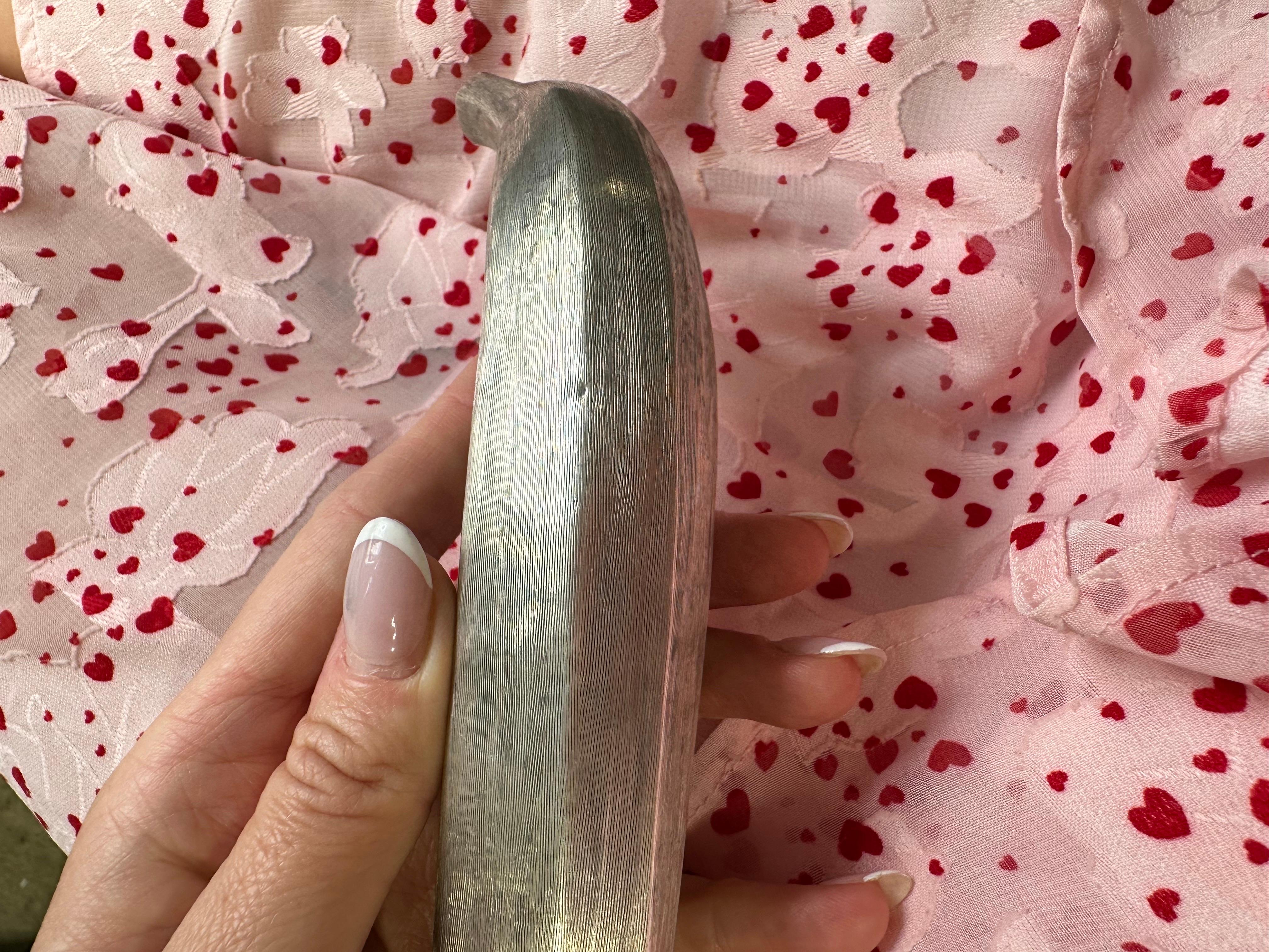 Portapuros Plátano Raro Plátano de plata hecho a mano en venta 3