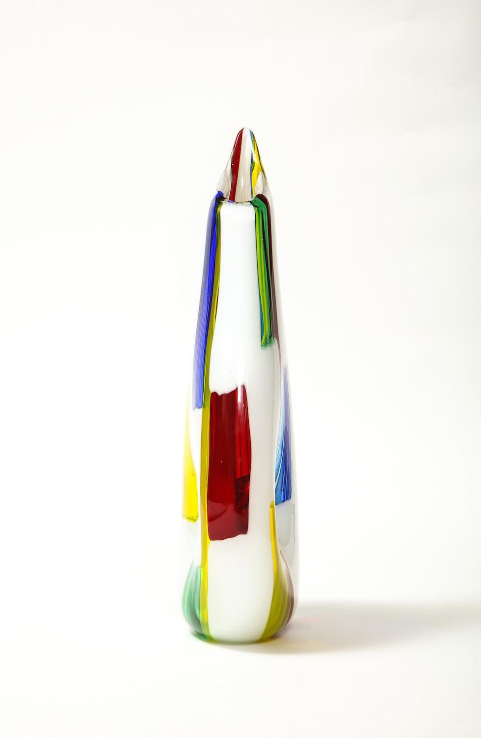 Seltene Vase „Bandiere“ von Anzolo Fuga für A.V.E.M. im Zustand „Gut“ im Angebot in New York, NY