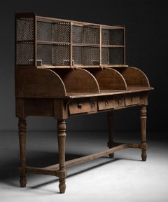 Rare Bank Counter, France circa 1890
