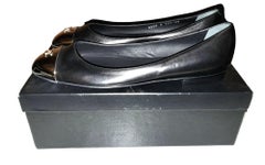Rare Barnd New Ballerina Shoes With CC Chrome Accent