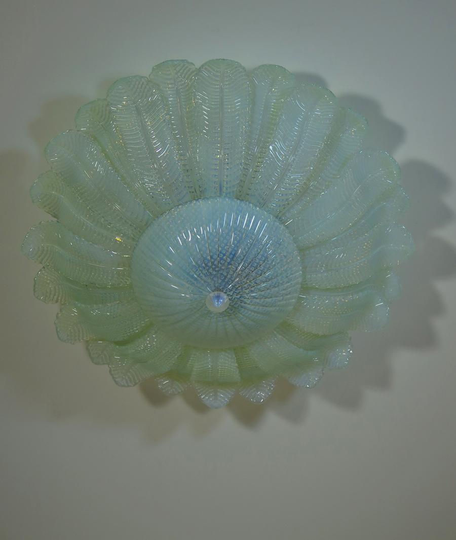 Art Glass Rare Barovier Flower Ceiling Lamp - Murano Art Glas – Opalino Glass