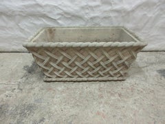 Rare Basket Weave Planter