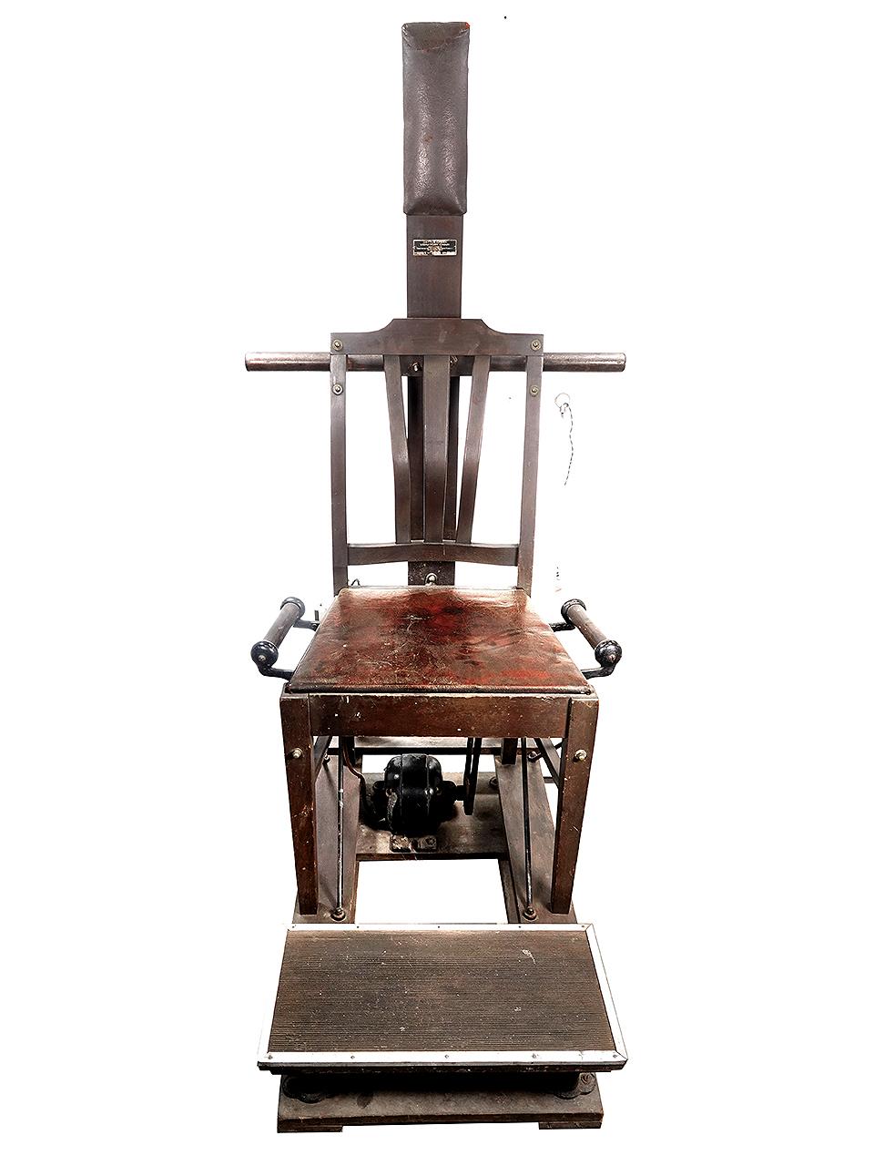 Rare Battle Creek Vibratory Chair, ca. 1900 2