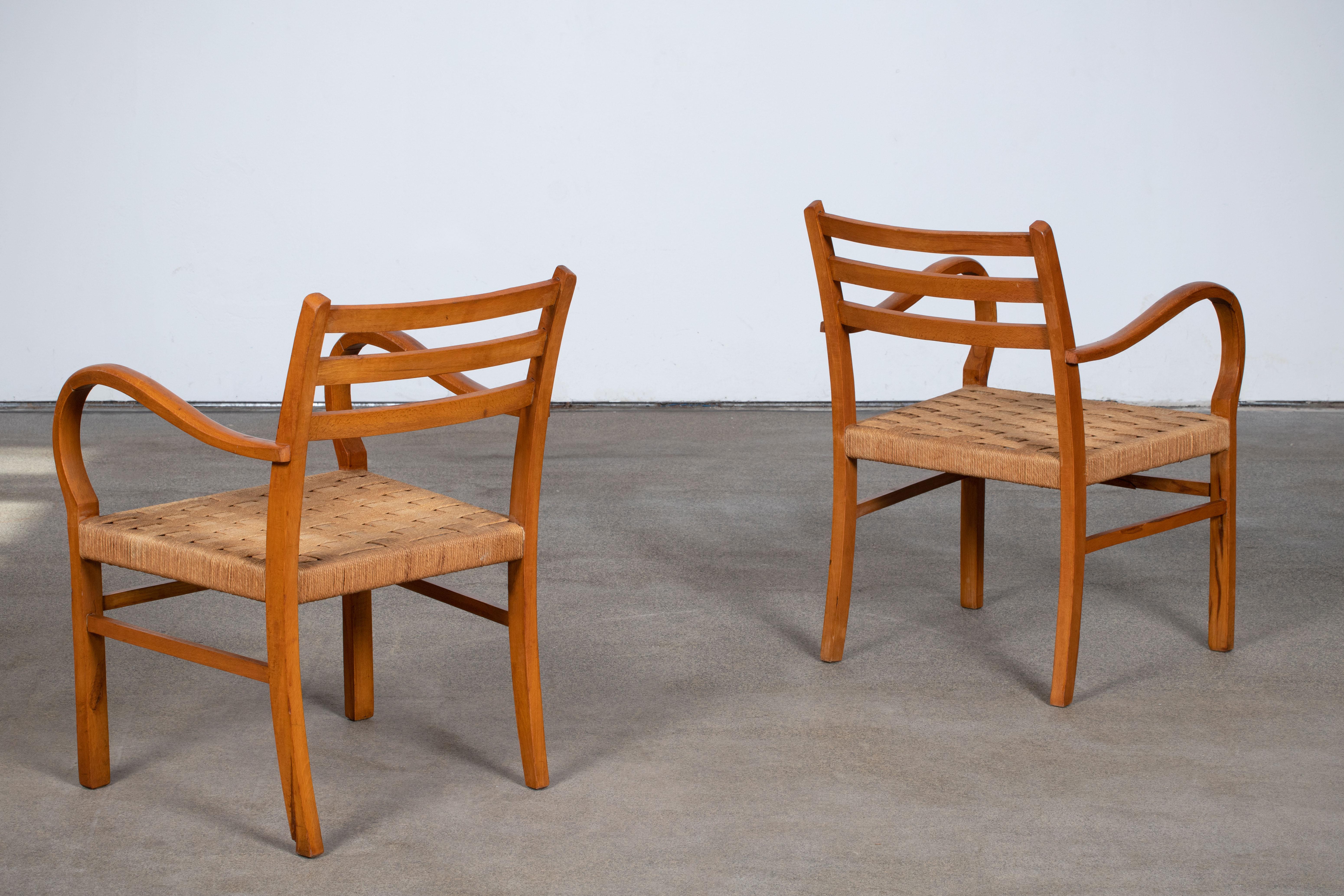 Seltene Bauhaus-Sessel von Erich Dieckmann, 1925 im Angebot 2
