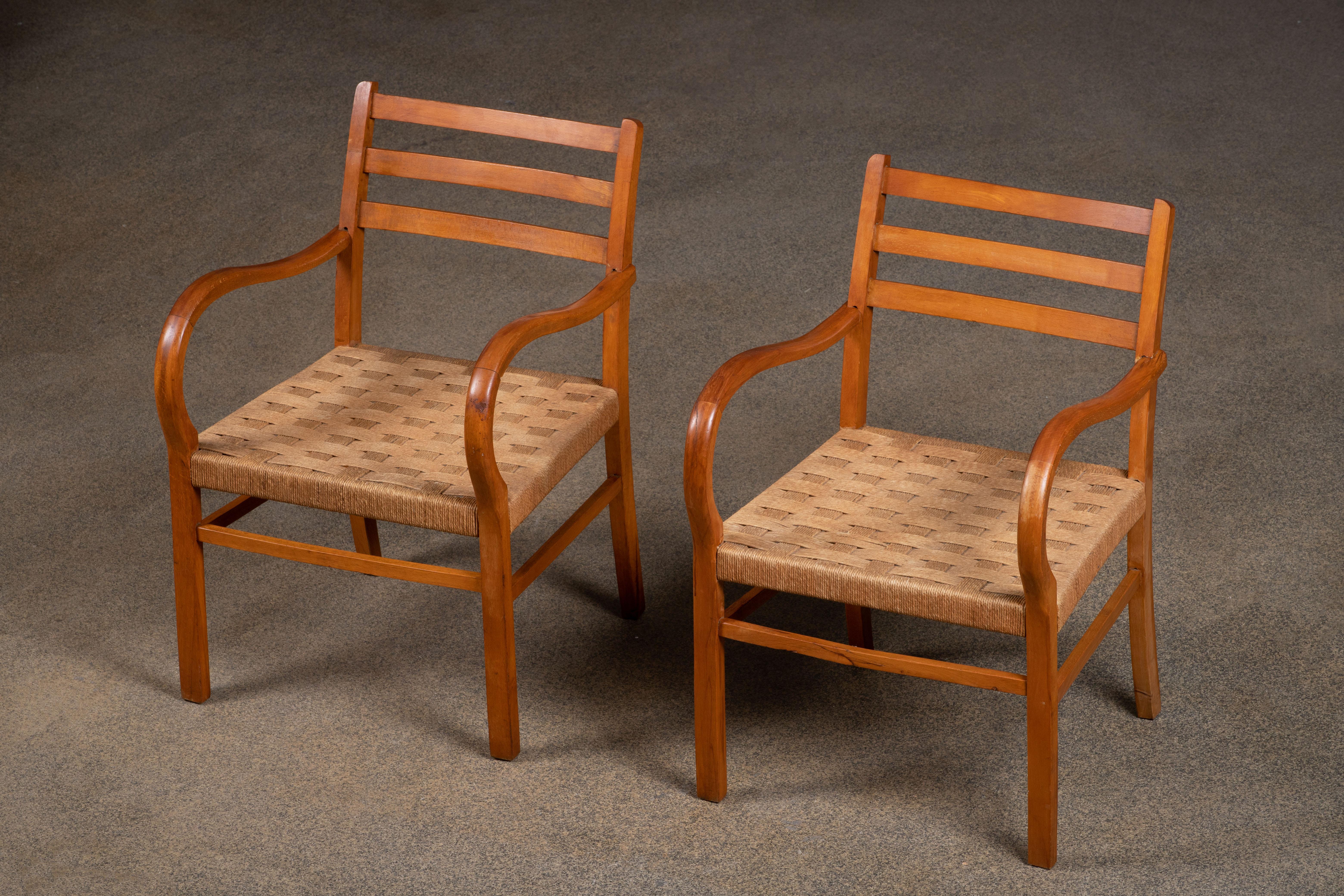 Rare fauteuil Bauhaus d'Erich Dieckmann, 1925 en vente 8