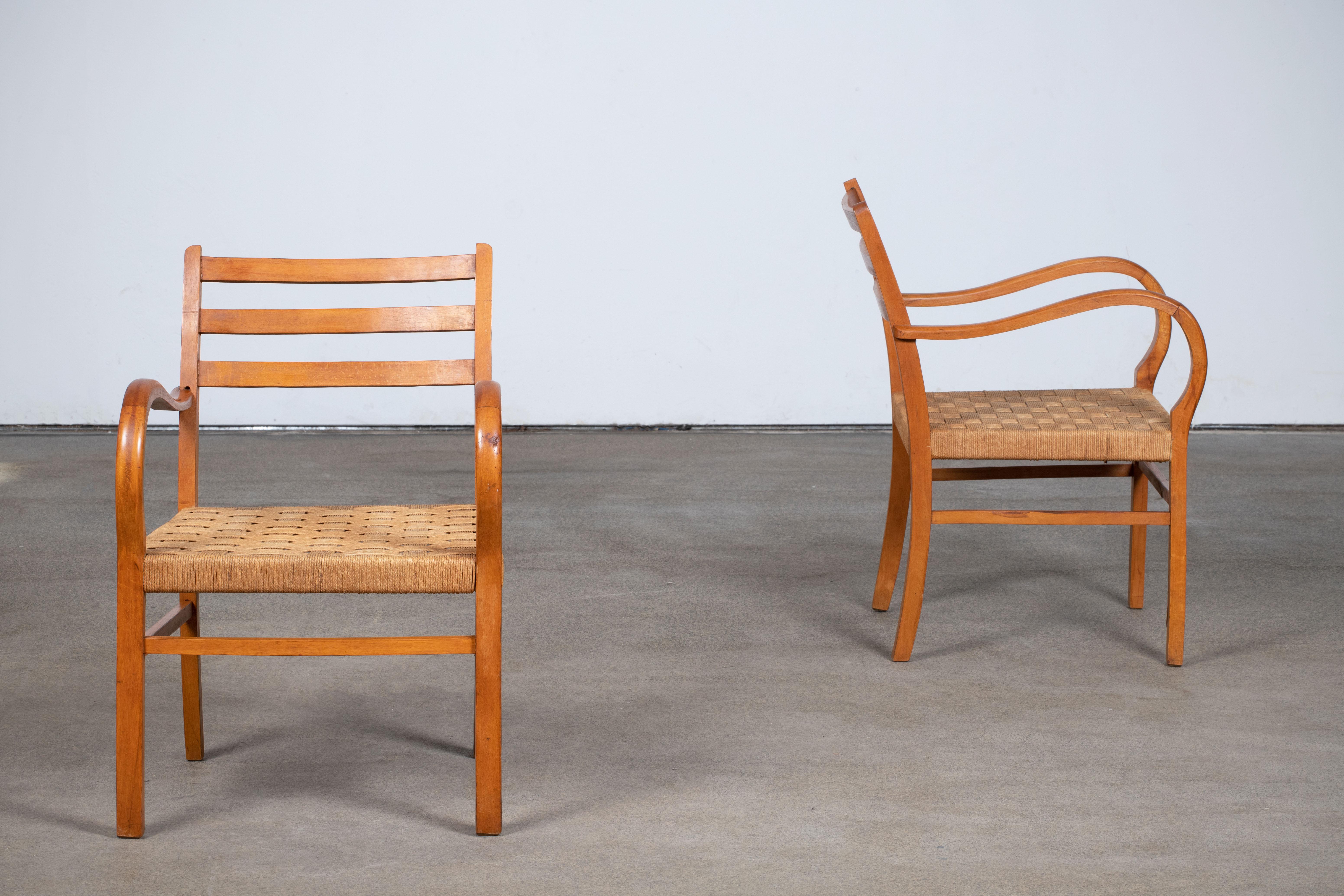 Début du 20ème siècle Rare fauteuil Bauhaus d'Erich Dieckmann, 1925 en vente