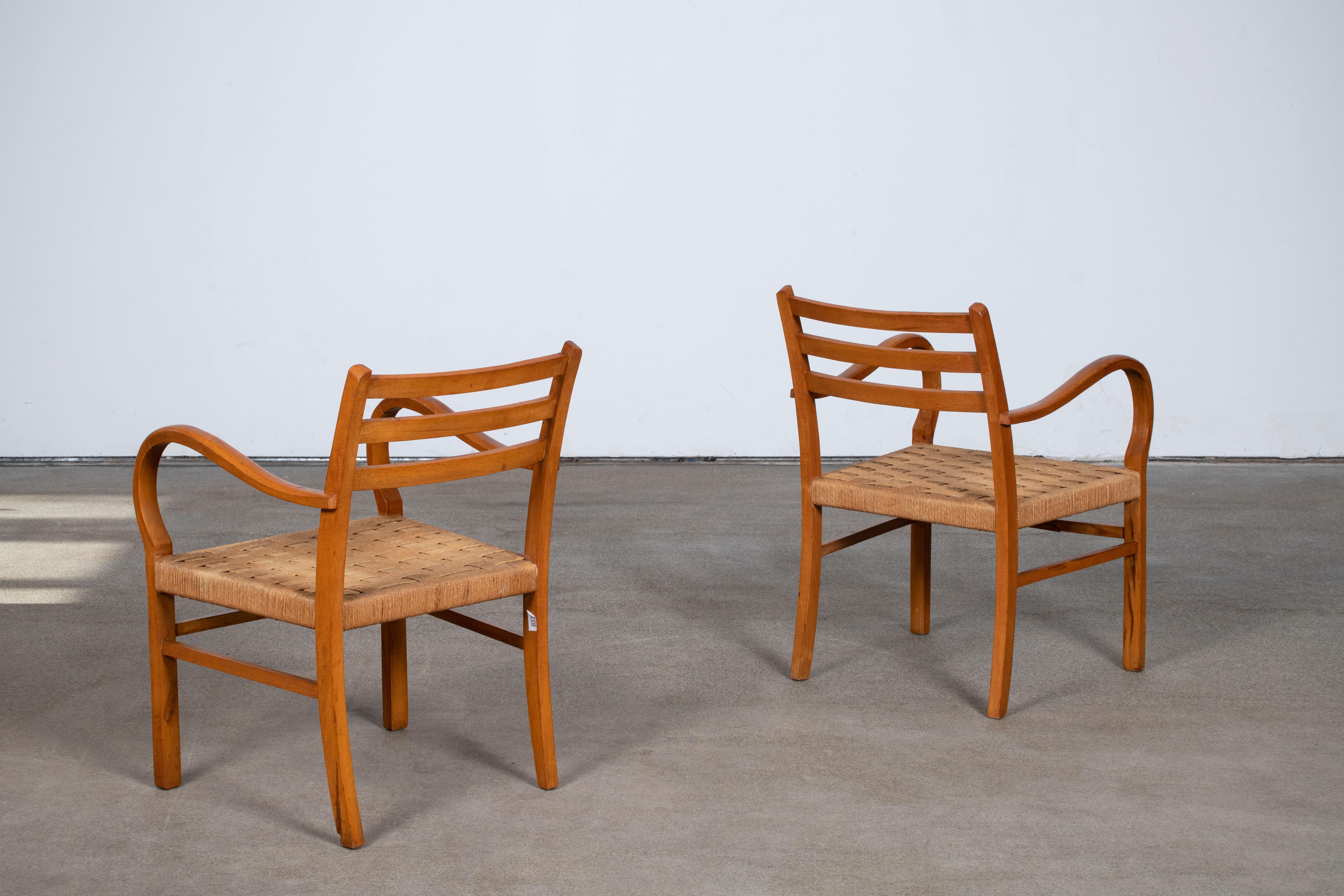 Seltene Bauhaus-Sessel von Erich Dieckmann, 1925 im Angebot 1