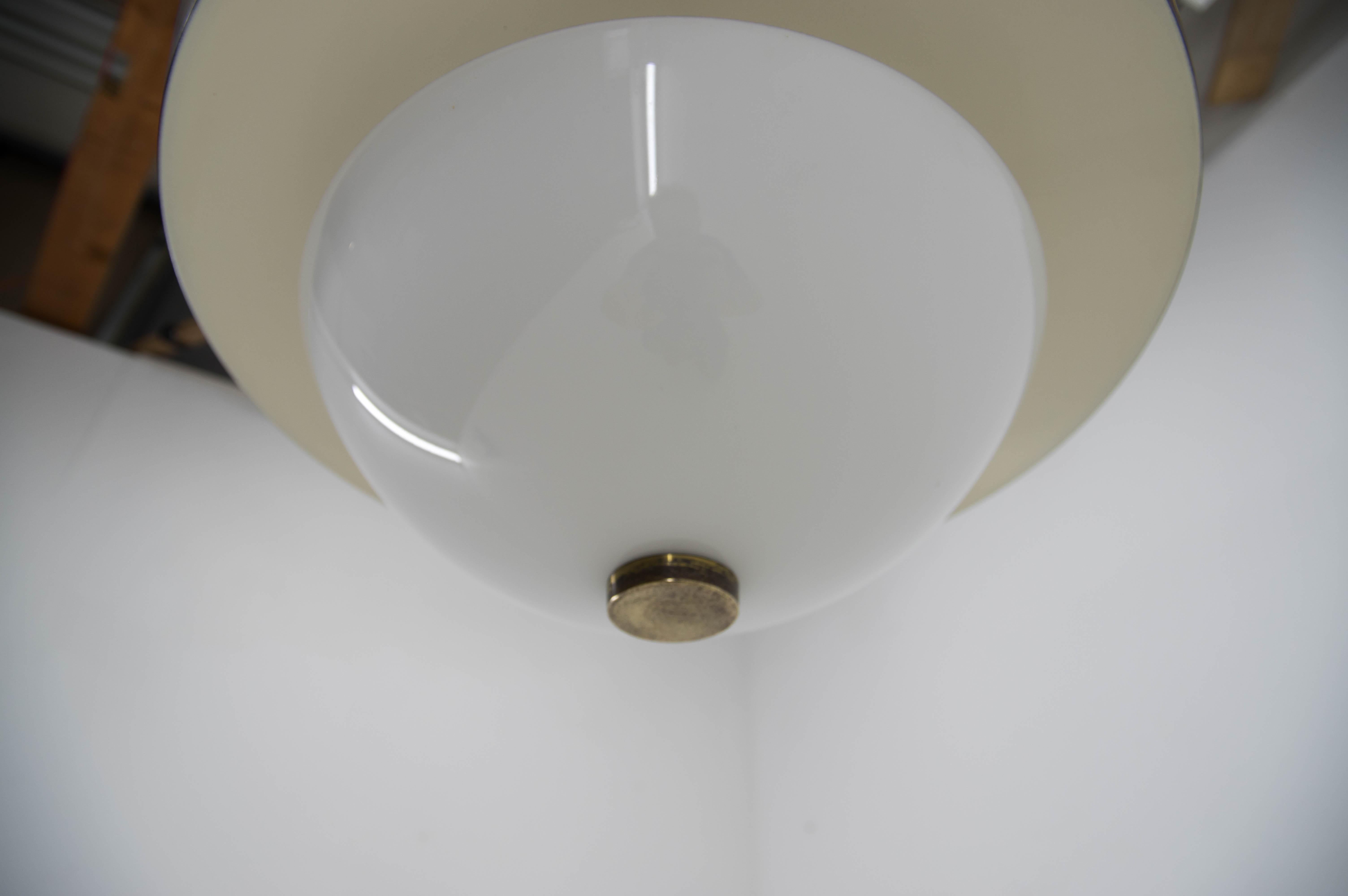 Rare Bauhaus Chandelier by IAS, 1930s For Sale 4