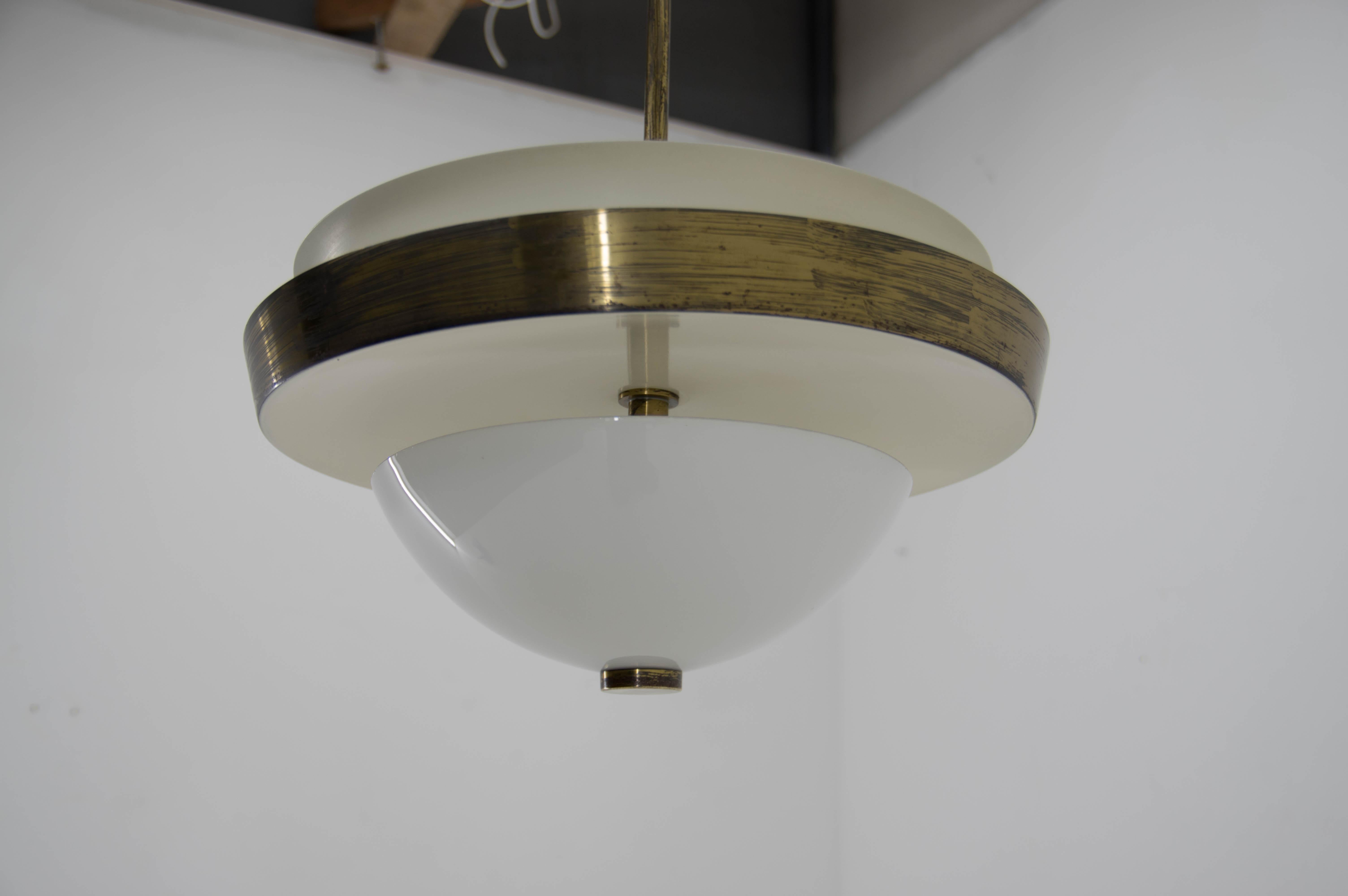 Rare Bauhaus Chandelier by IAS, 1930s For Sale 3