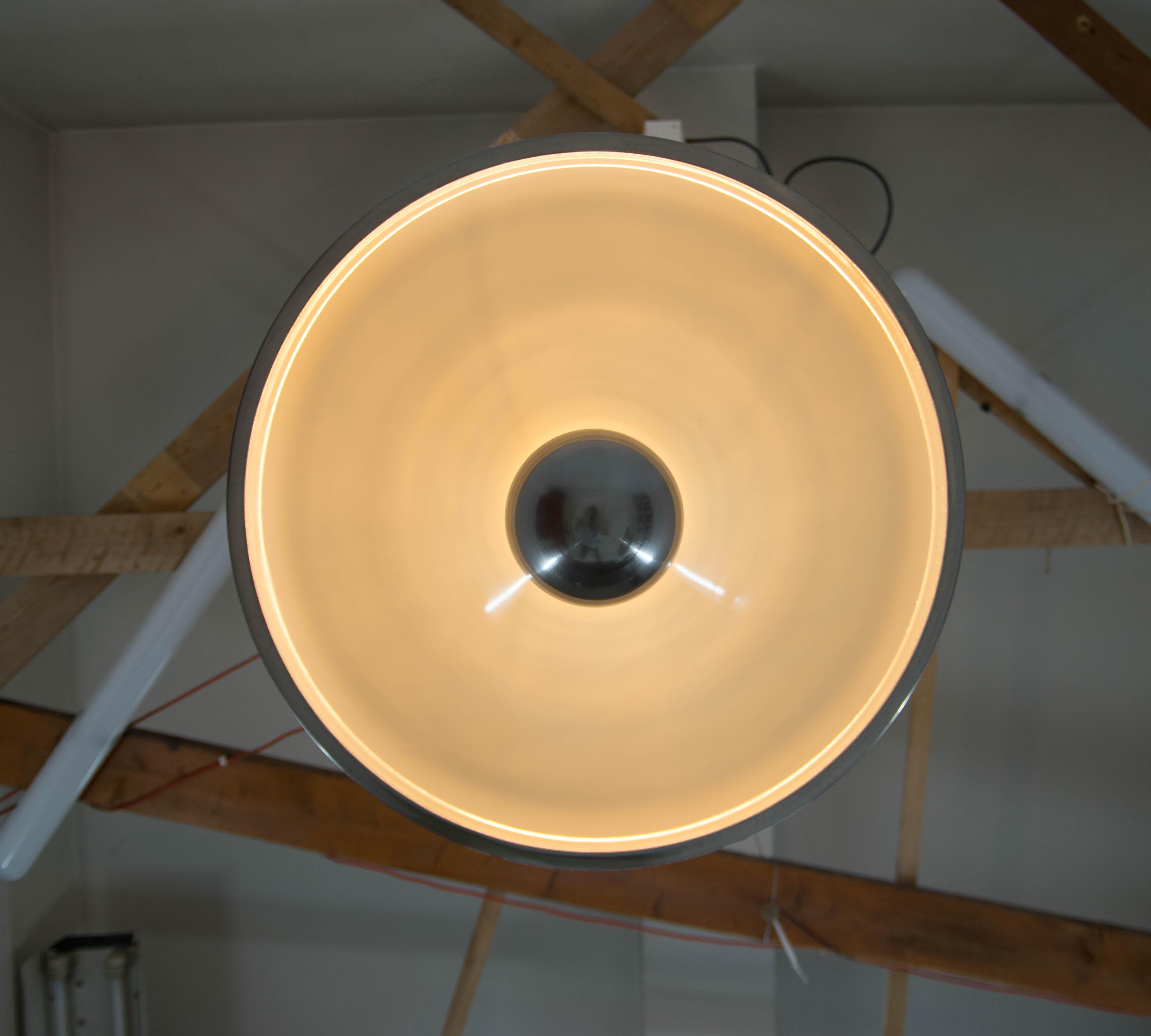 Rare Bauhaus Chandelier with Indirect Light by IAS, 1920s For Sale 4