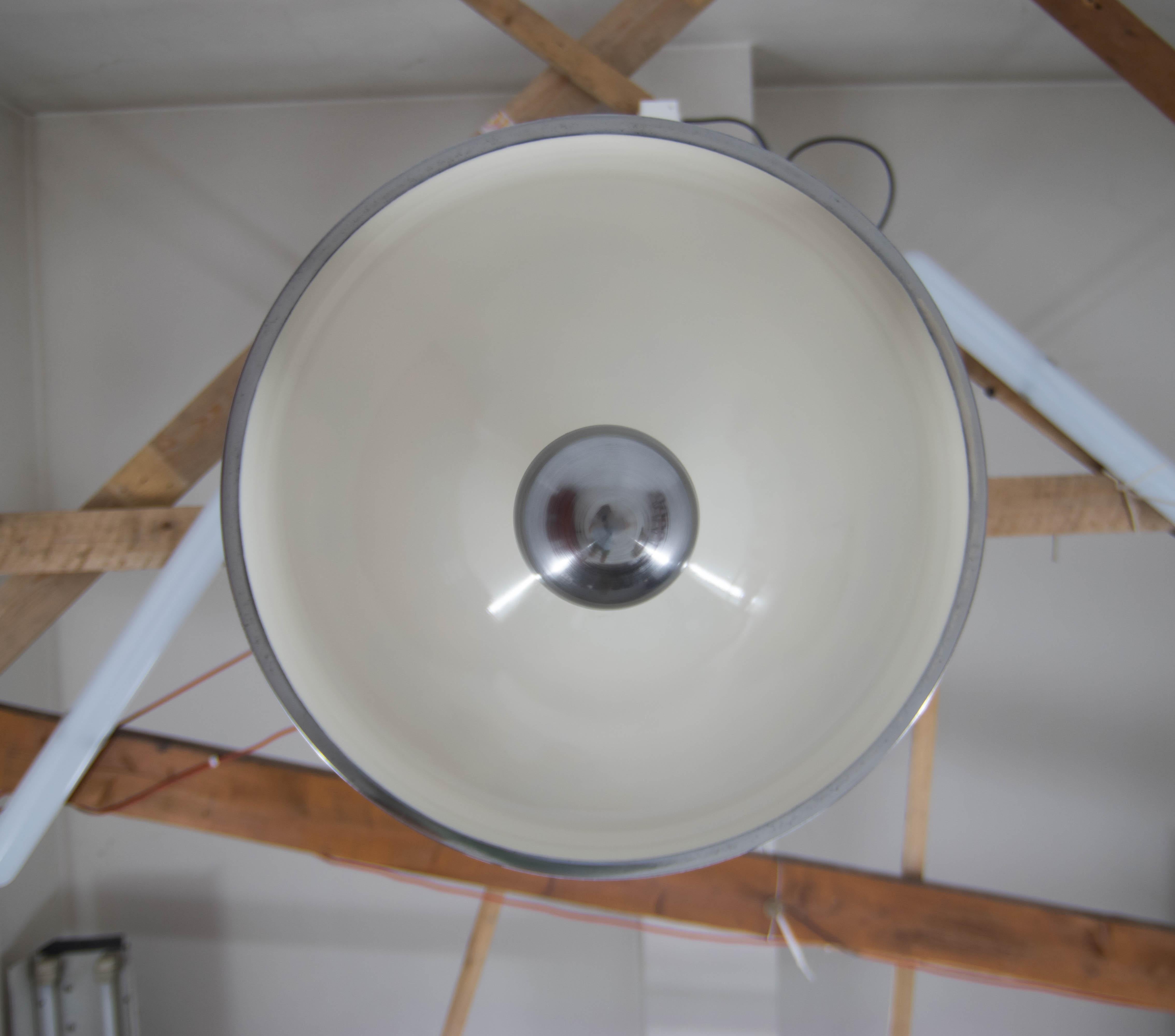 Rare Bauhaus Chandelier with Indirect Light by IAS, 1920s For Sale 3
