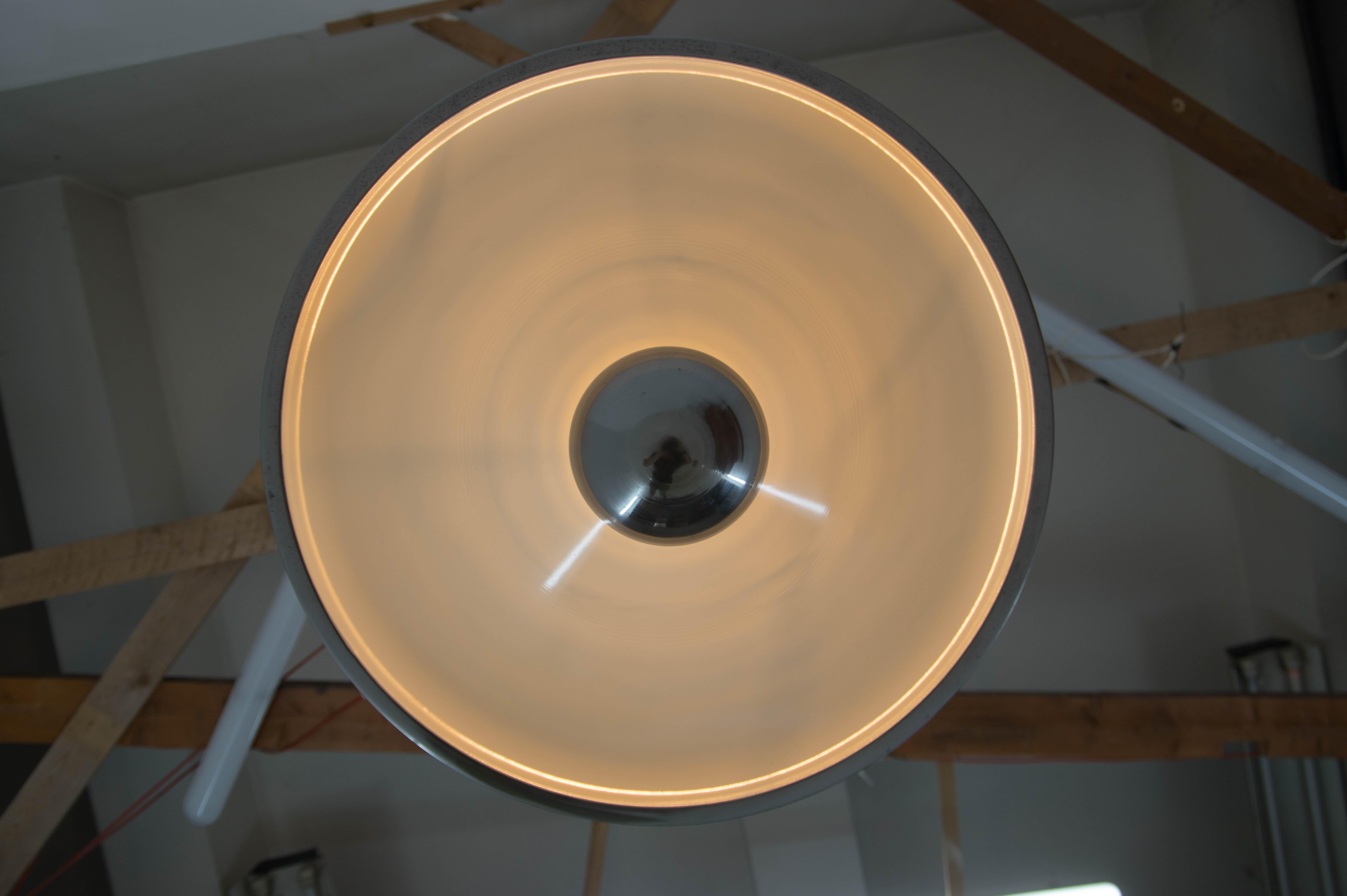 Rare Bauhaus Chandelier with Indirect Light by IAS, 1920s For Sale 2