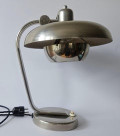 Rare Bauhaus Chrome Table Lamp, Franta Anyz, Functionalism, Art Deco, 1930s