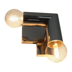 Rare Bauhaus Chrome Wall Lamp / Scone, 1930s