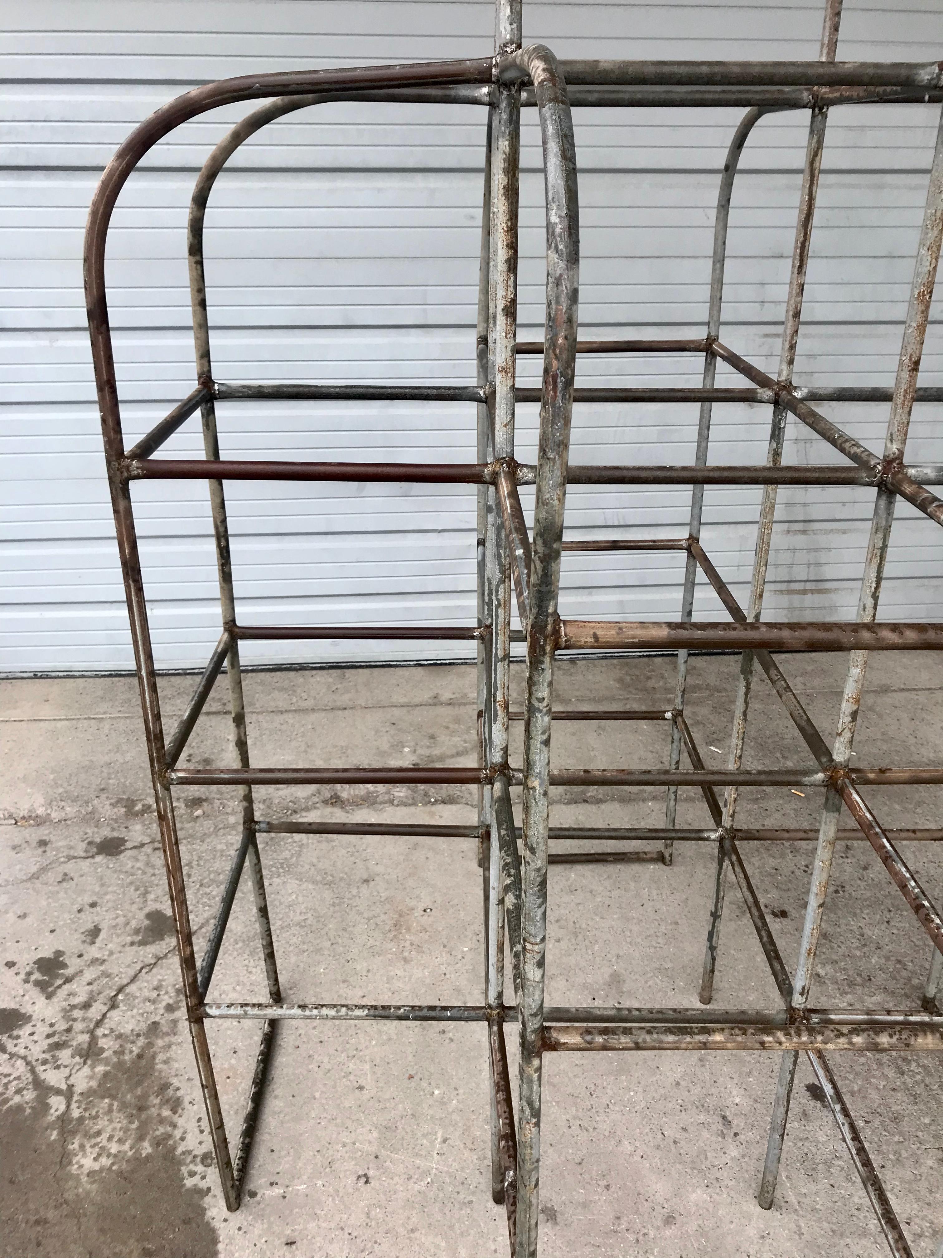 American Rare Bauhaus Design, Industrial Playground Monkey Bars Garden Sculpture