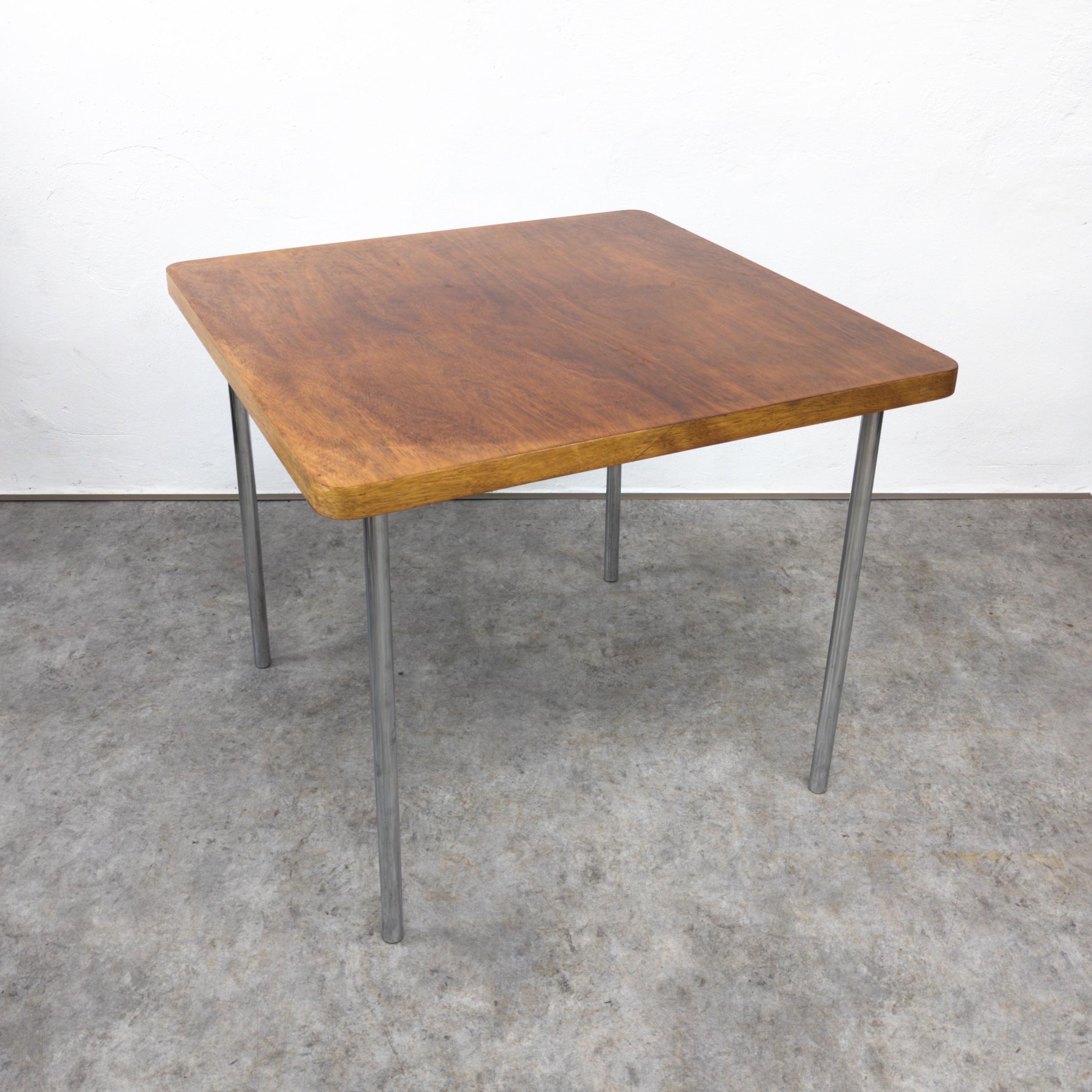 Rare Bauhaus dining table Thonet B 14 by Marcel Breuer  For Sale 3