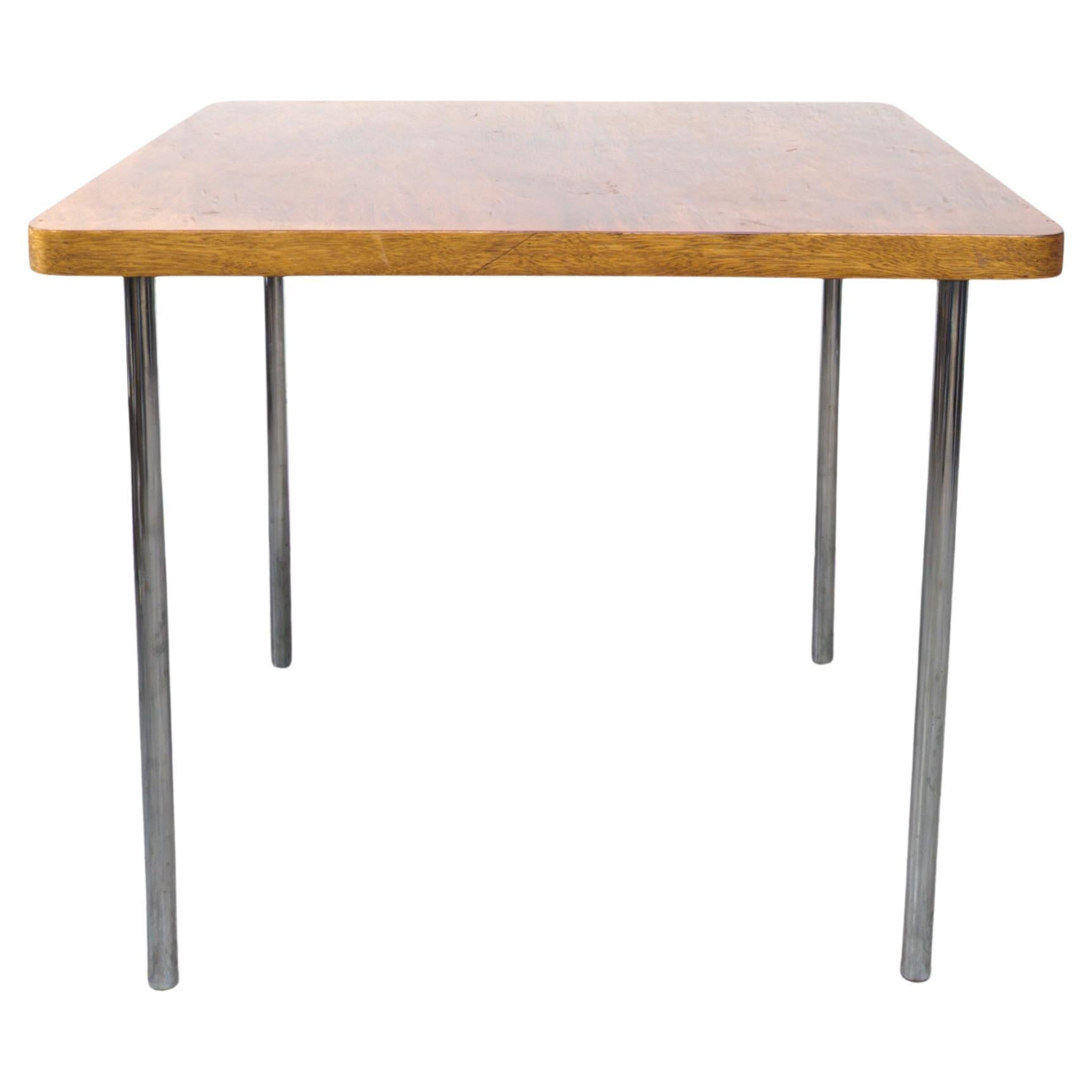 Rare Bauhaus dining table Thonet B 14 by Marcel Breuer  For Sale