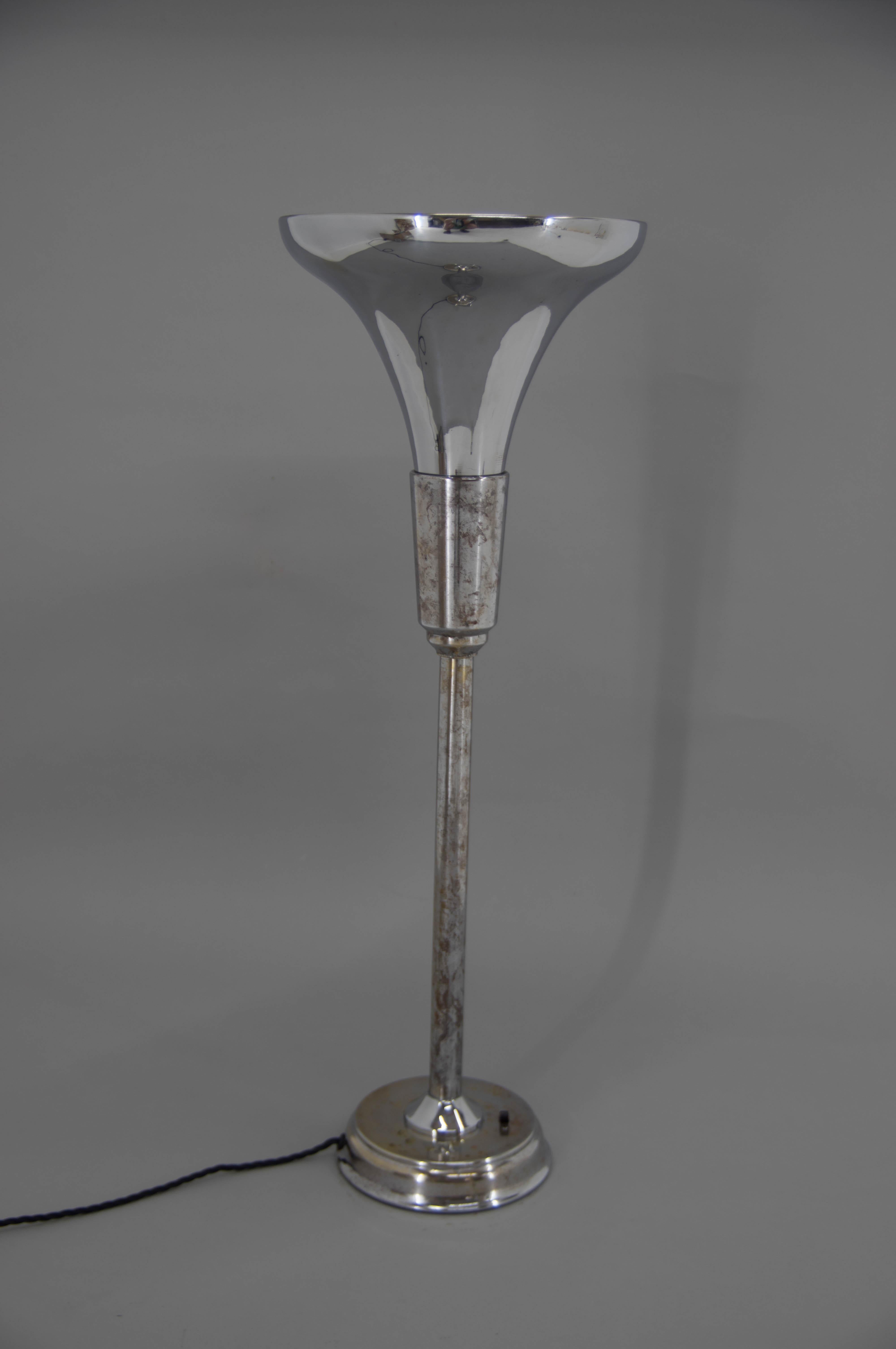 Early 20th Century Rare Bauhaus Floor or Table Lamp The Luminator, 1920s For Sale