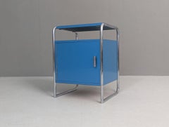 Rare Bauhaus Nightstand by J. Fenyves for Thonet, Model B 107, circa 1930