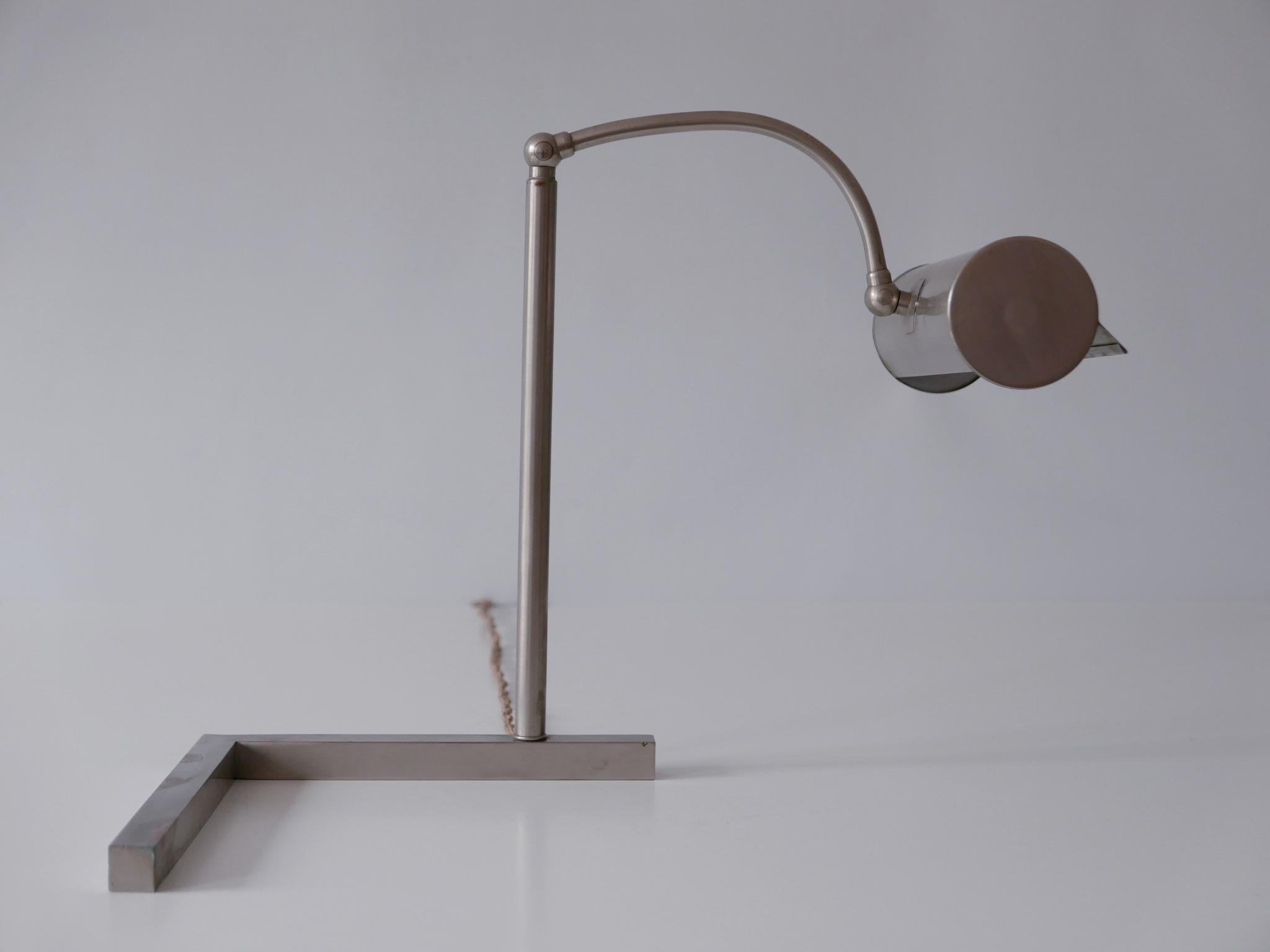 Rare Bauhaus Table Lamp by Jacobus Johannes Pieter Oud for W. H. Gispen 1920s 5