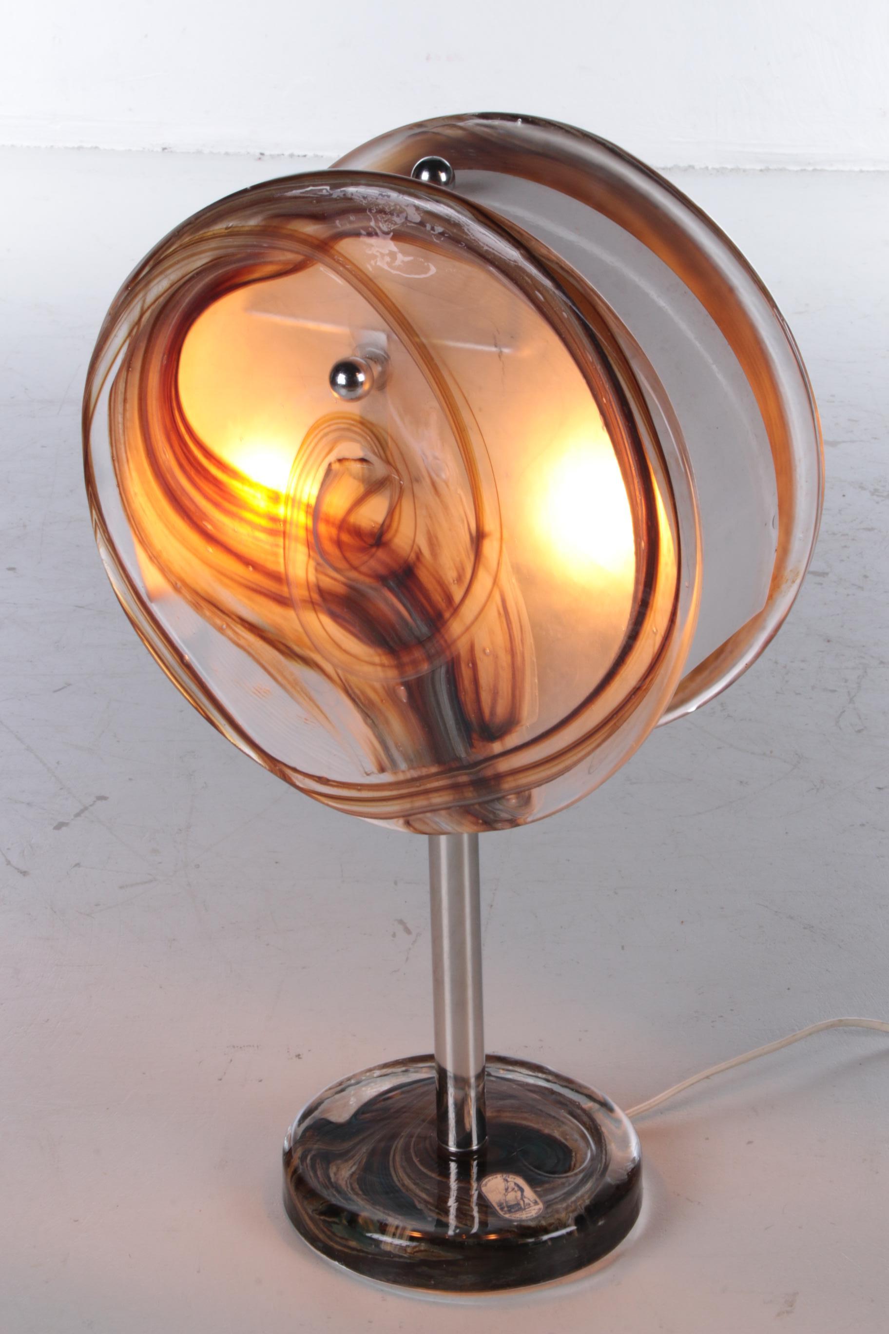 Français Magnifique et rare lampe de bureau française conçue par Jean-Pierre Alary, France en vente