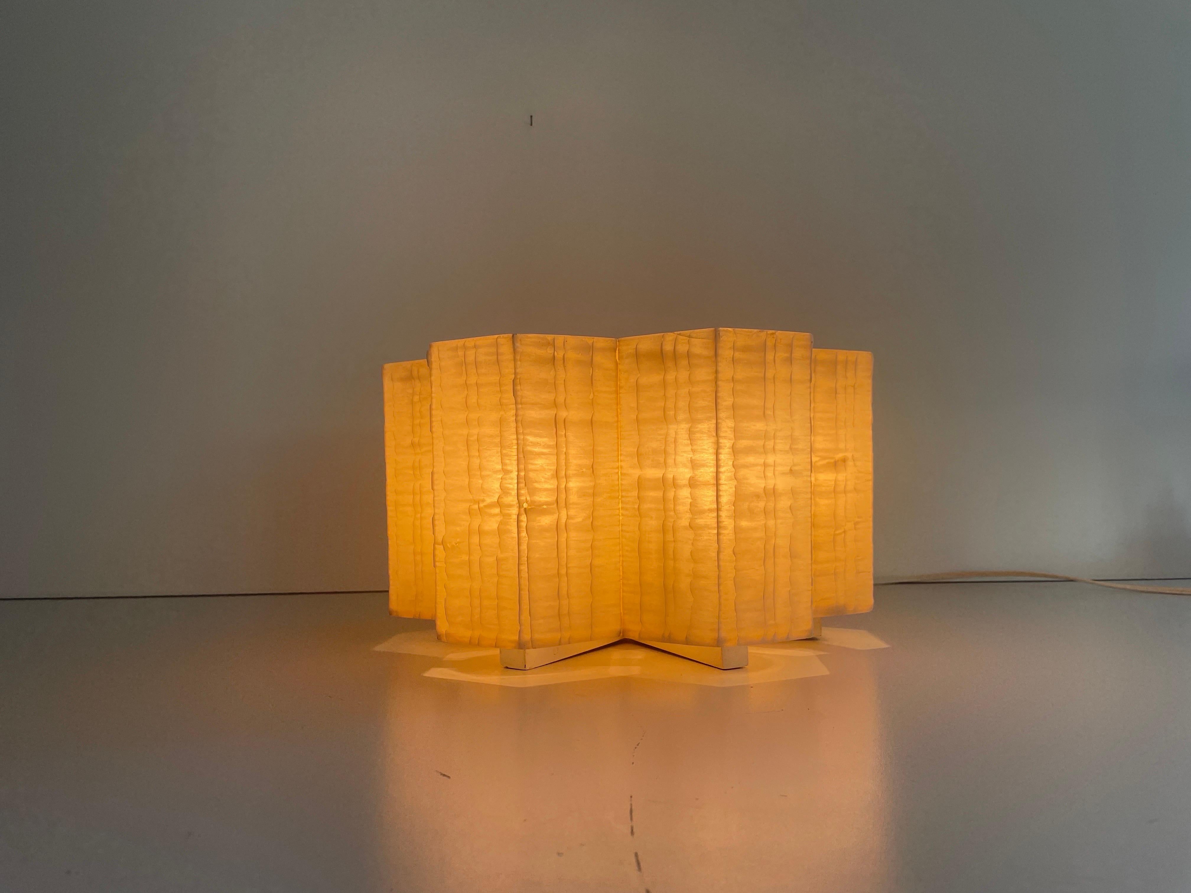 Rare Bee Honeycomb Design Fiberglass Flush Mount Light, 1960s, Allemagne en vente 5