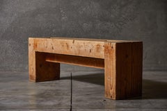 Rare Bench by Jean Prouvé and Guy Rey-Millet