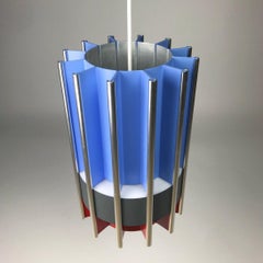 Rare Bent Karlby Ceiling Light by LYFA, Denmark, 1973