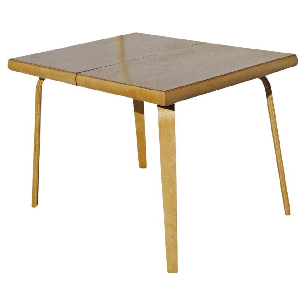 Seltener Esstisch aus gebogenem Sperrholz von Thaden-Jordan Furniture