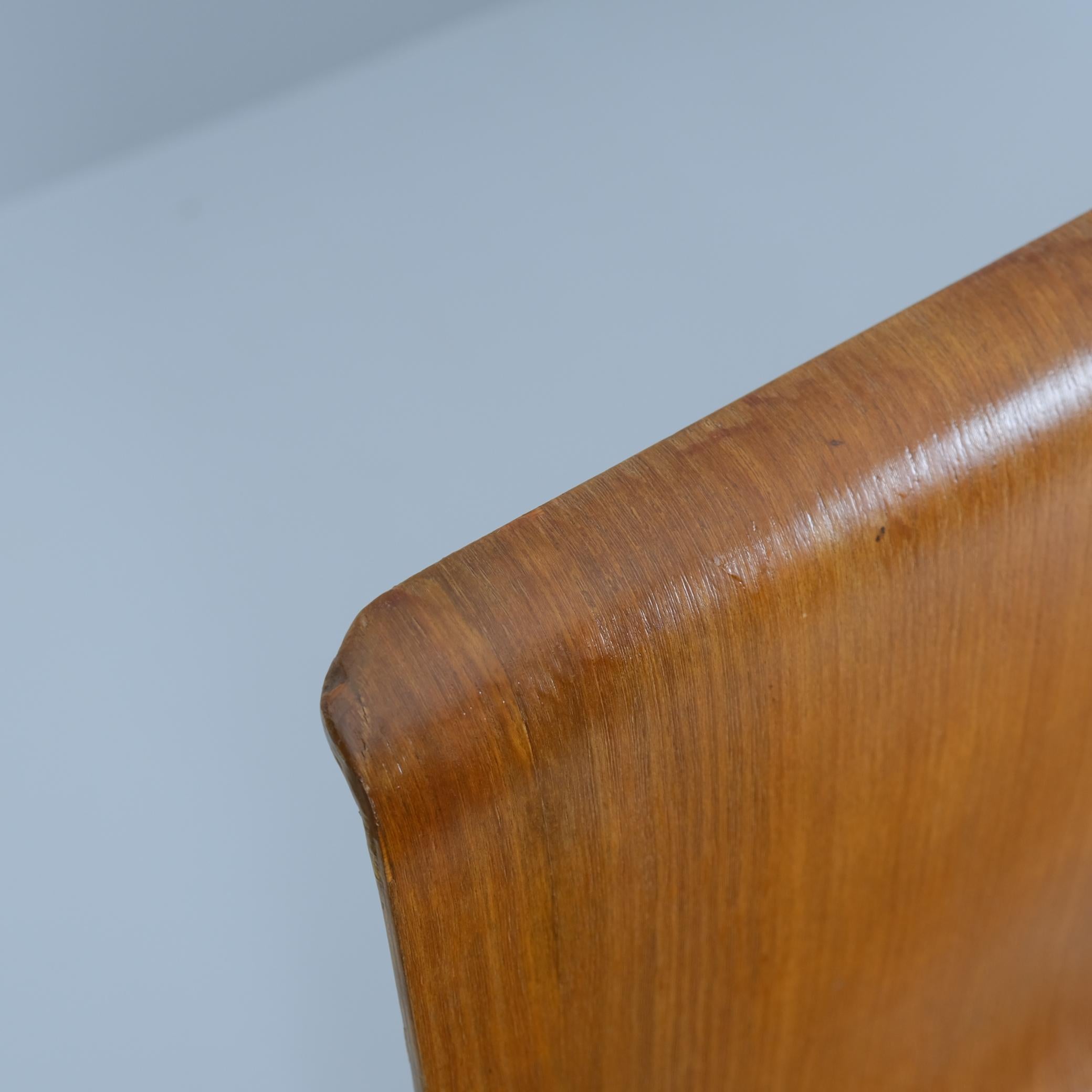Milieu du XXe siècle Rare banc en Wood Wood par l'architecte Risto V. Luukkonen, Vakiopuu Oy 1950s en vente