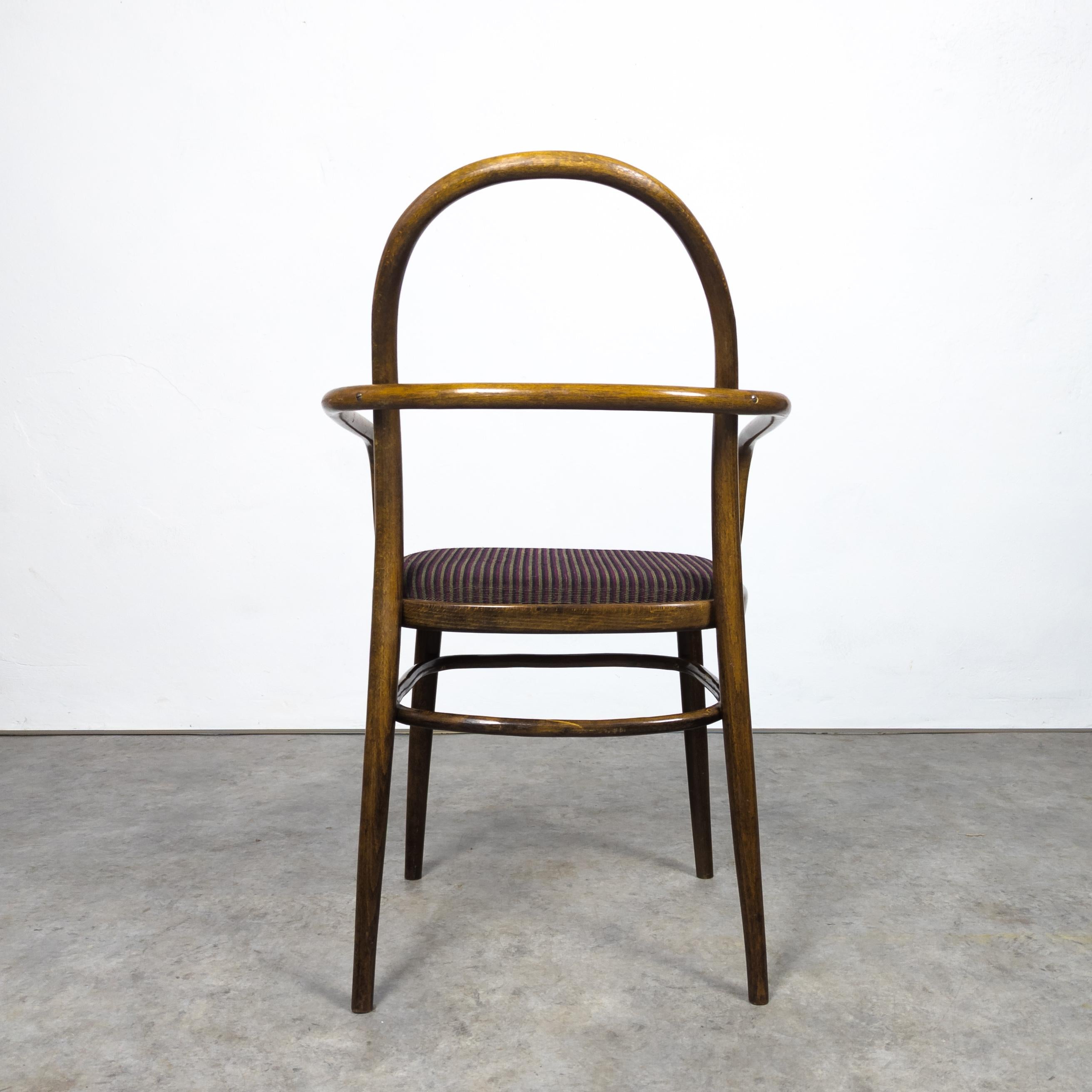 Rare fauteuil en bois courbé de Radomír Hofman pour TON, 1967 Bon état - En vente à PRAHA 5, CZ