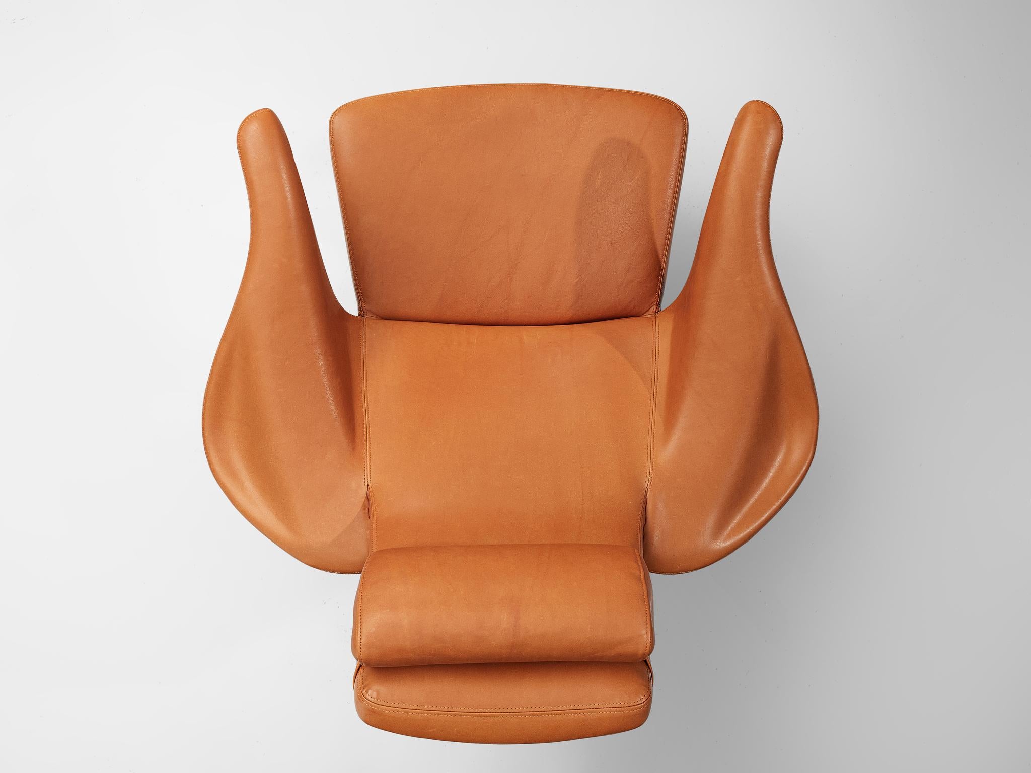 Rare Berg & Eriksson 'Seagull' 9601 Chair with Ottoman For Sale 3