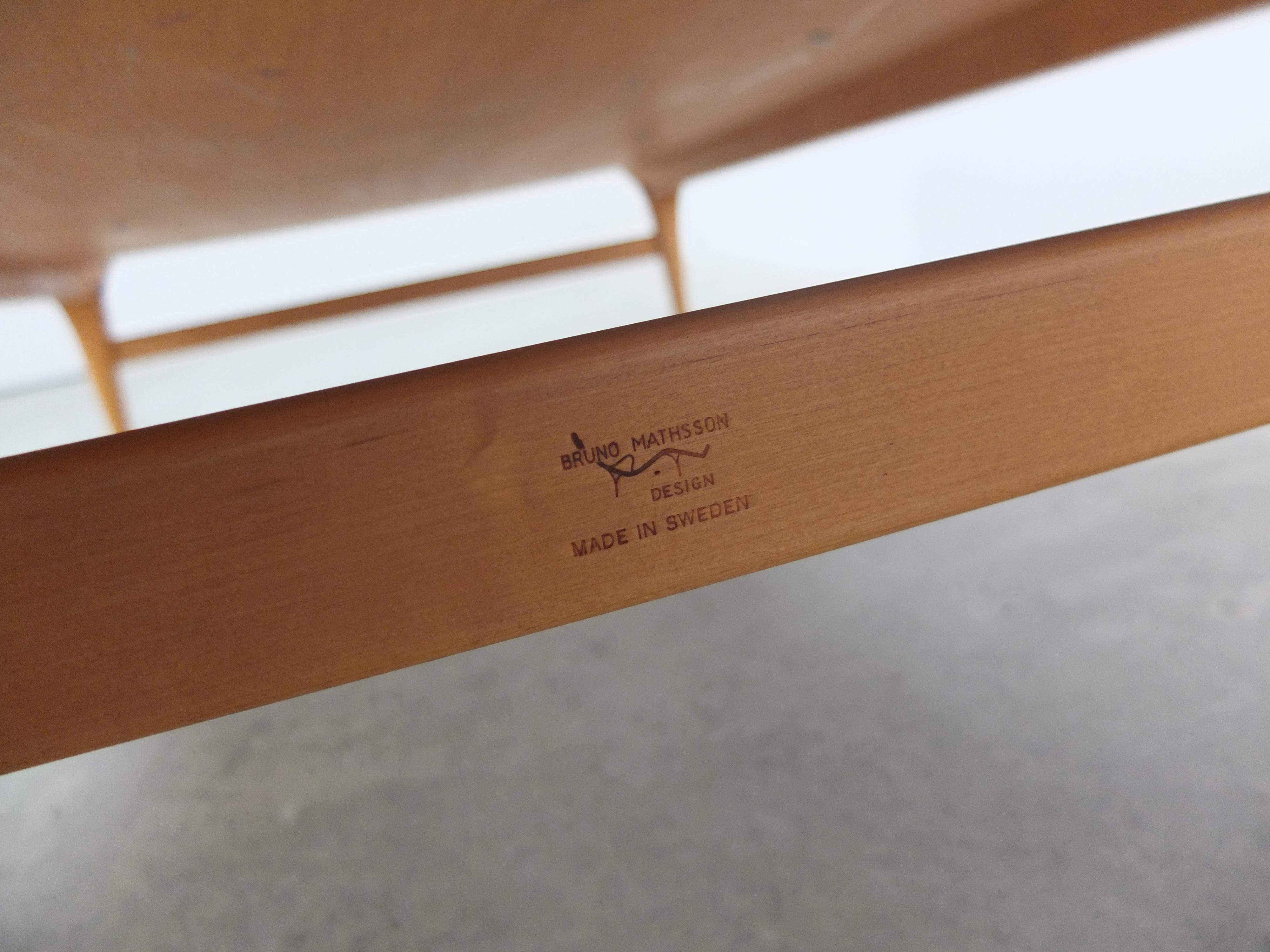 Rare 'Berlin' Daybed by Bruno Mathsson for Karl Mathsson, 1957 12