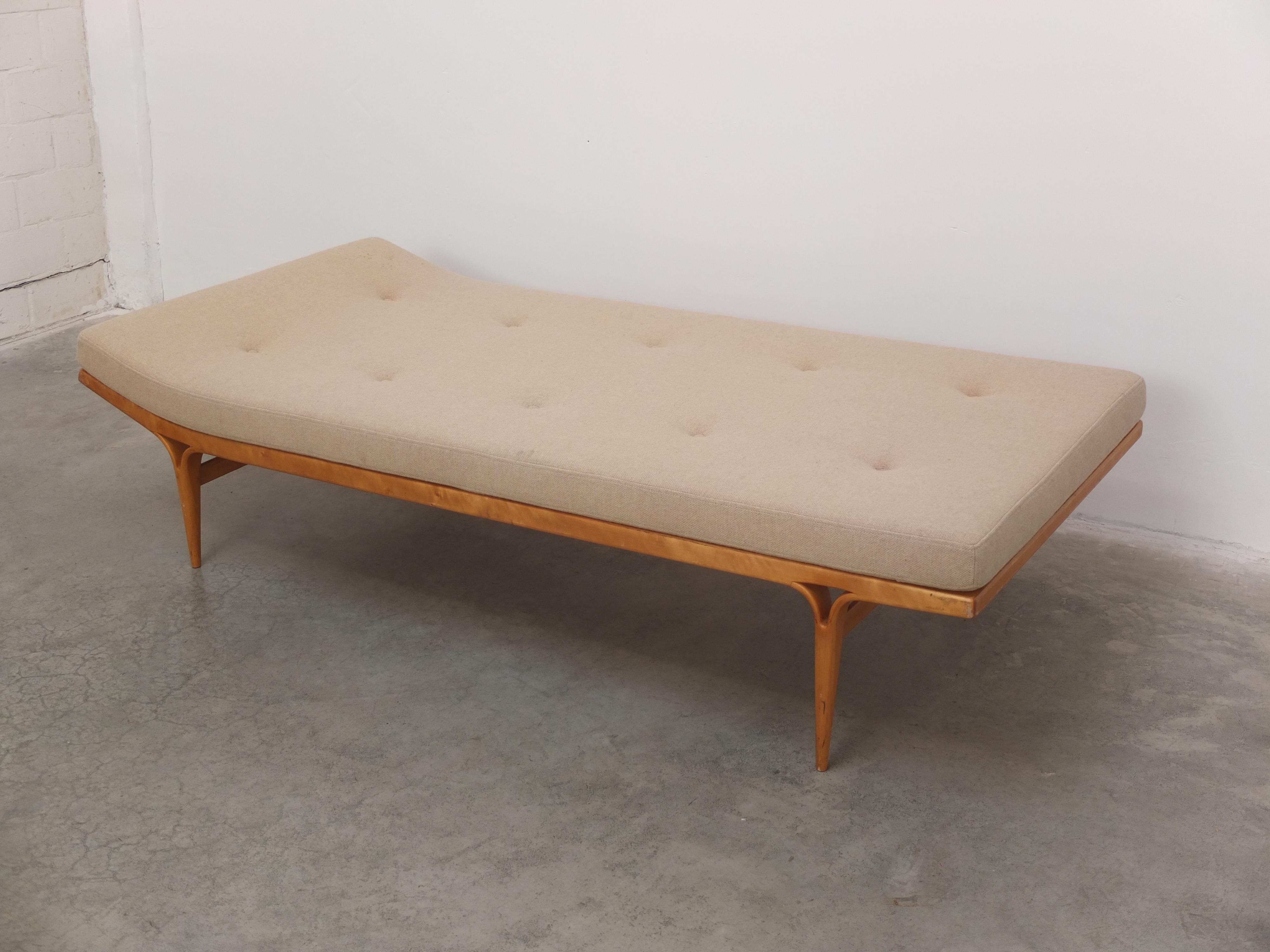 Danish Rare 'Berlin' Daybed by Bruno Mathsson for Karl Mathsson, 1957 For Sale