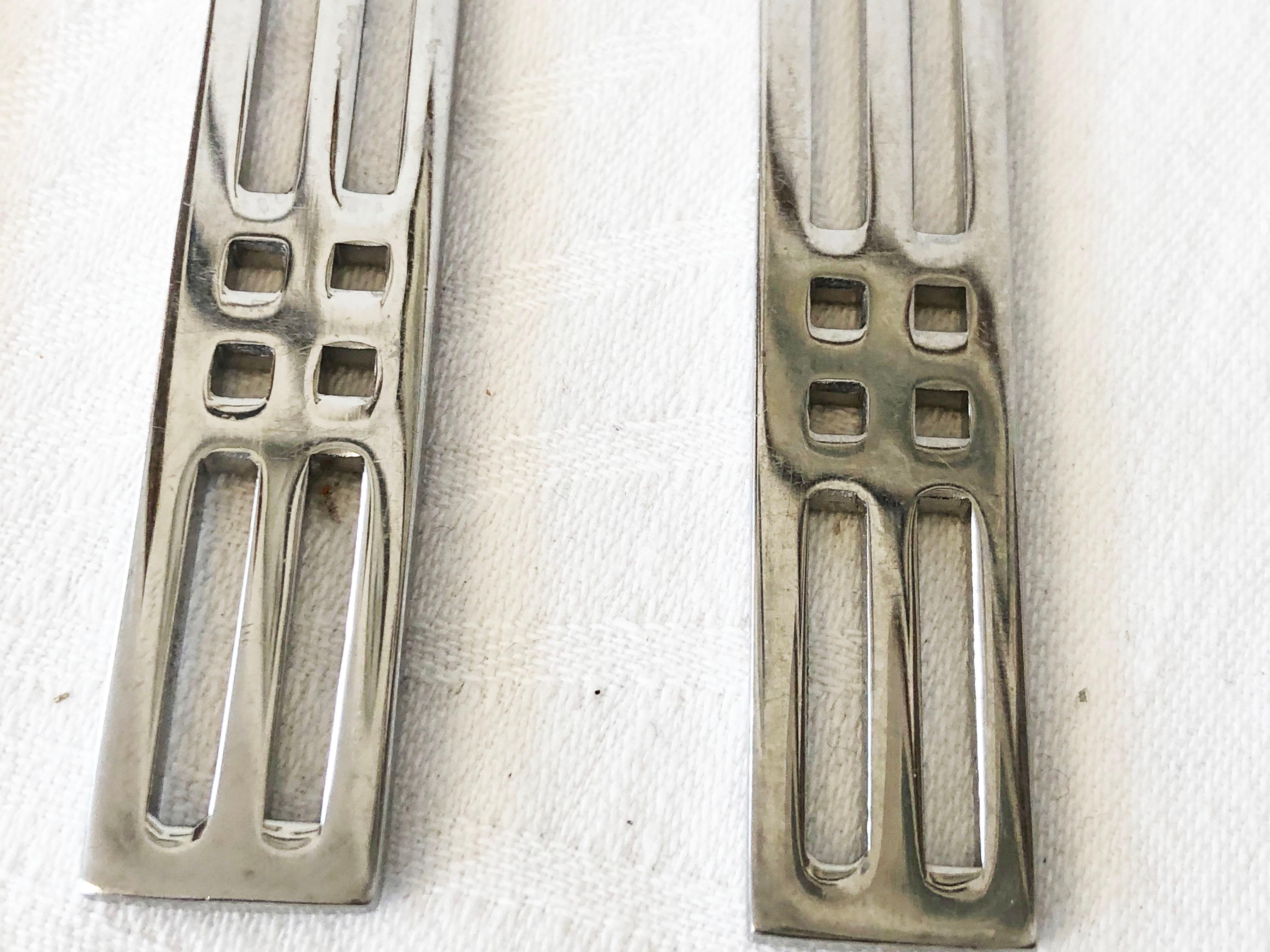 Rare Berndorf Cutlery, Fratware 'Windows 1800' 2