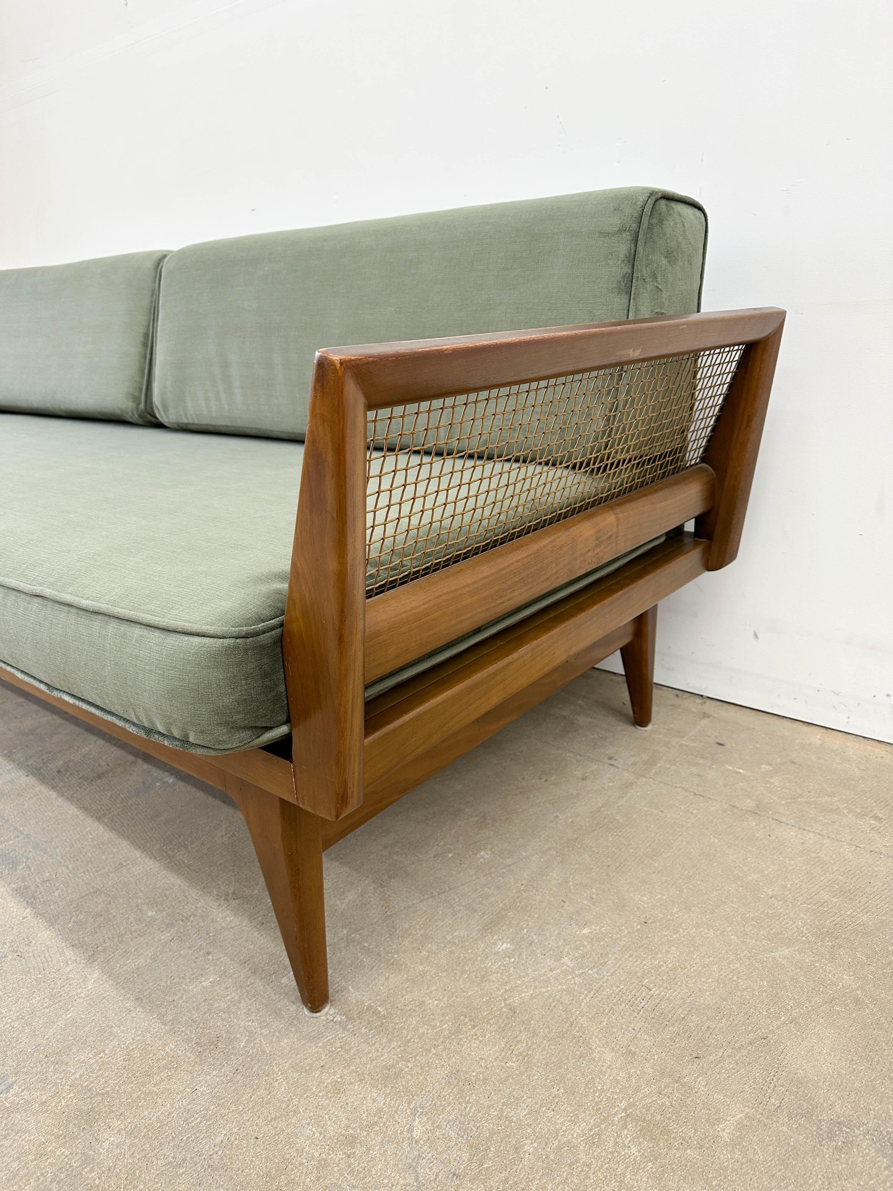 American Rare Bertha Schaeffer Sofa for Singer & Sons