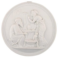 Rare B&G
Bing
Grondahl
Biscuit Plate by Thorvaldsen, circa 1880s Rare B&G
Bing
Grondahl
Biscuit Plate by Thorvaldsen, circa 1880s