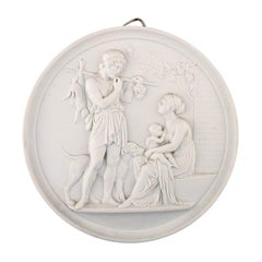 Rare B&G
Bing
Grondahl
Biscuit Plate by Thorvaldsen, circa 1880s Rare B&G
Bing
Grondahl
Biscuit Plate by Thorvaldsen, circa 1880s