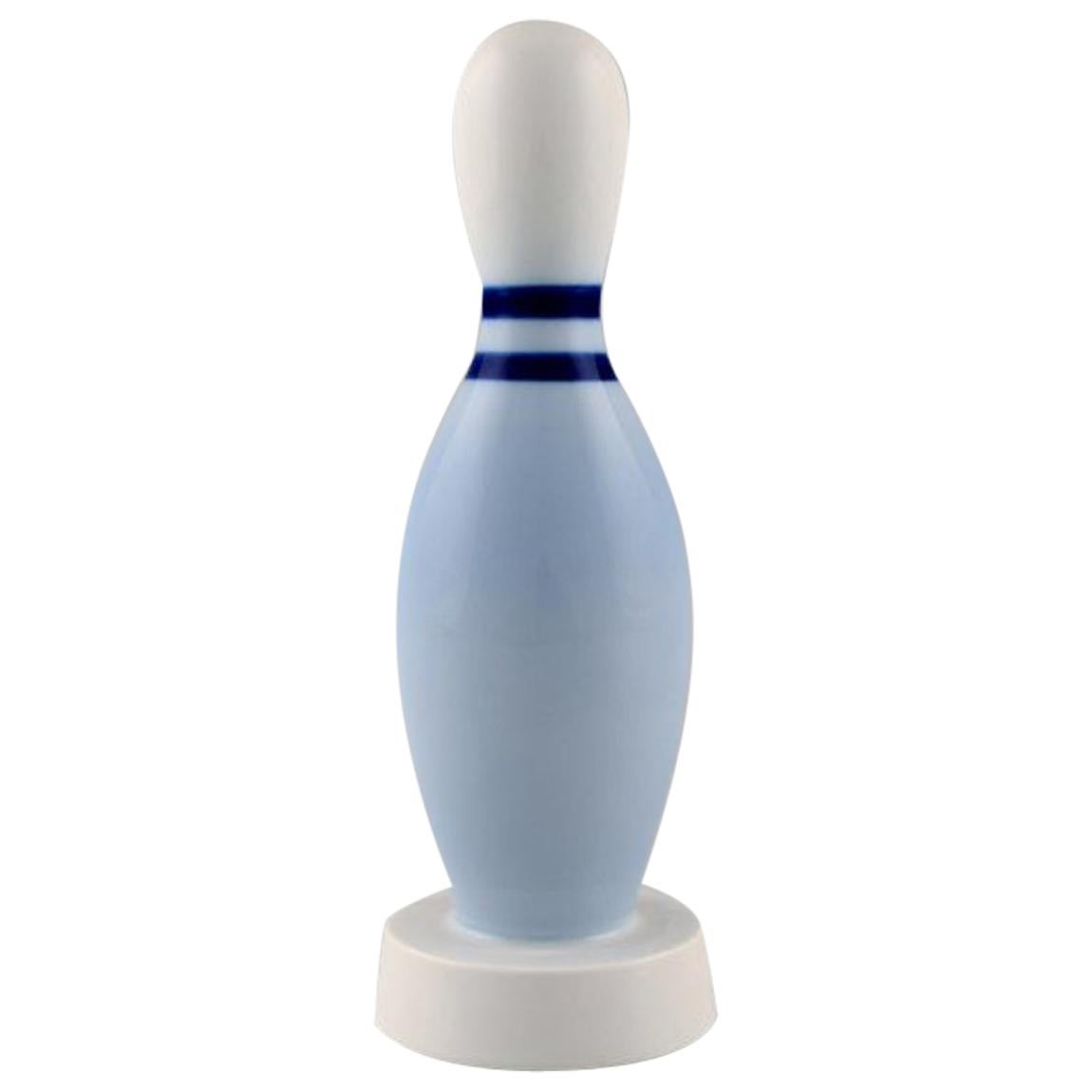 Rare B&G 'Bing & Grondahl' Bowling Pin, Model Number 6132 For Sale