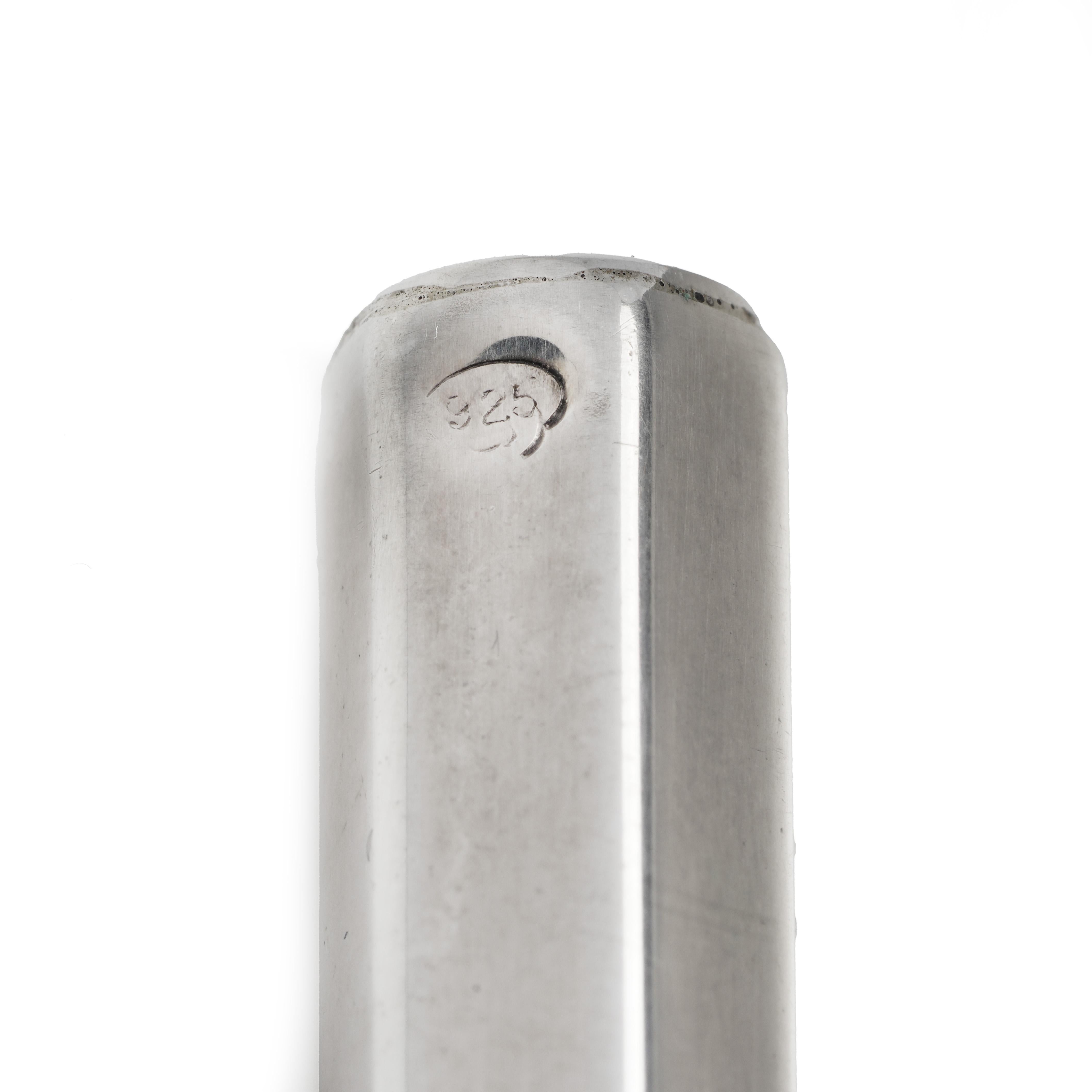 Rare Bic 50th Anniversary Sterling Silver Ballpoint Pen, 2010 For Sale 1