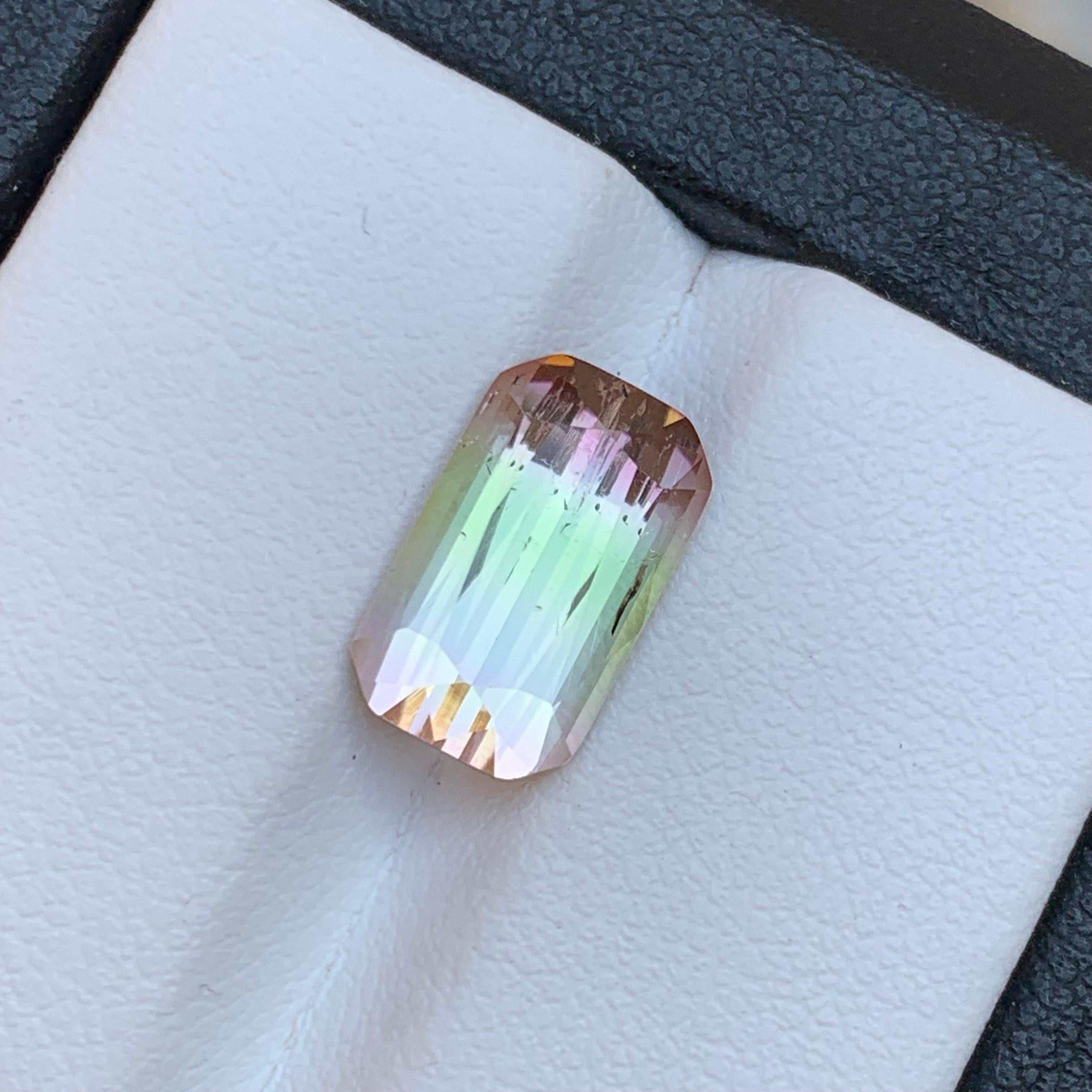 Rare Tourmaline Naturelle Bicolore pour Bague, Pendentif ou toute autre monture - Taille Coussin !

💎 TYPE DE PIERRE PRÉCIEUSE : Tourmaline
⚖️ POIDS : 4,45 carats
🪚 SHAPE & CUT : Coupe coussin
📏 TAILLE (MM) : 12,18 x 7,33 x 5,87
🌈 COLOR :