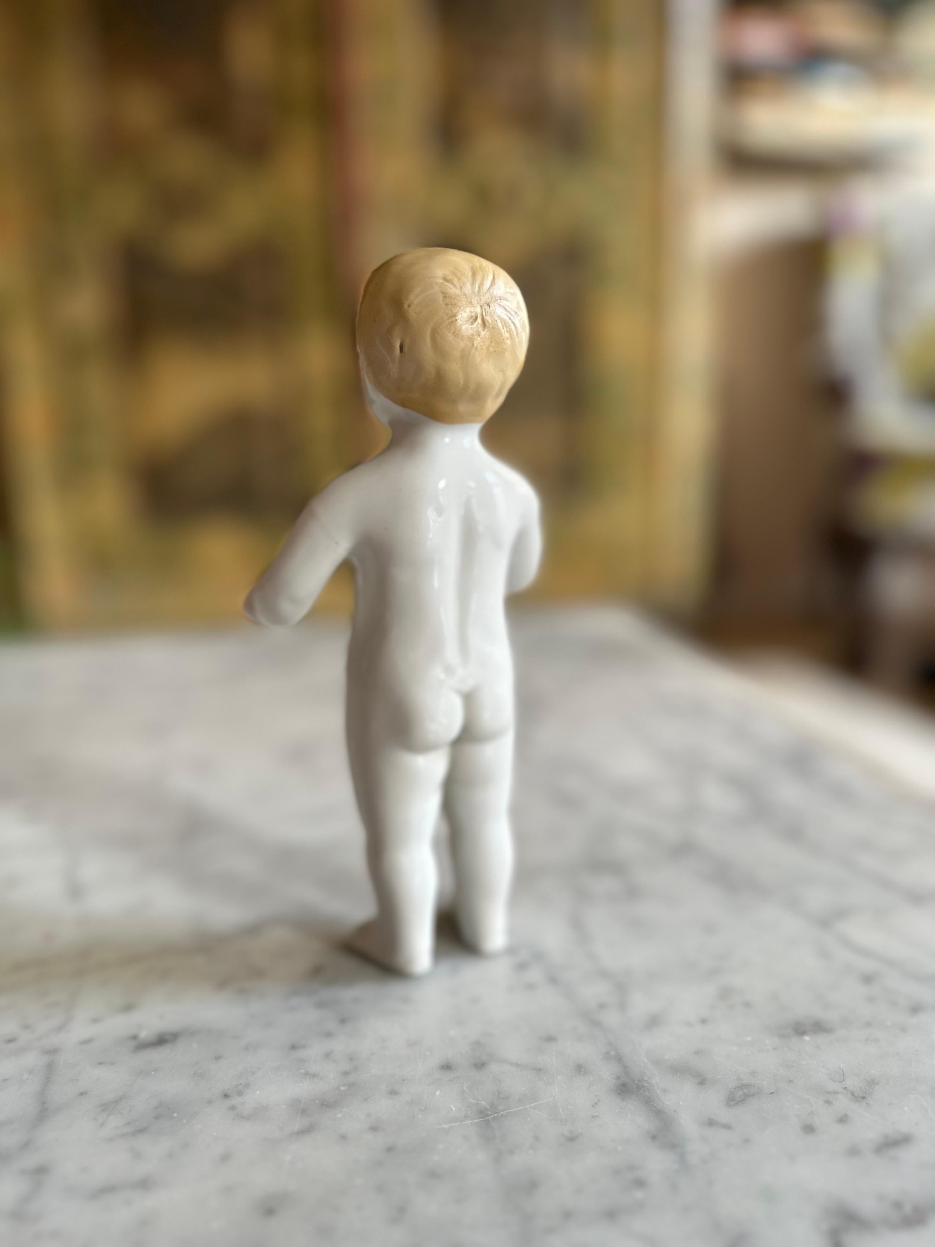 Rare Biedermeier Bathing Doll, Porcelain, c. 1820, Germany For Sale 5
