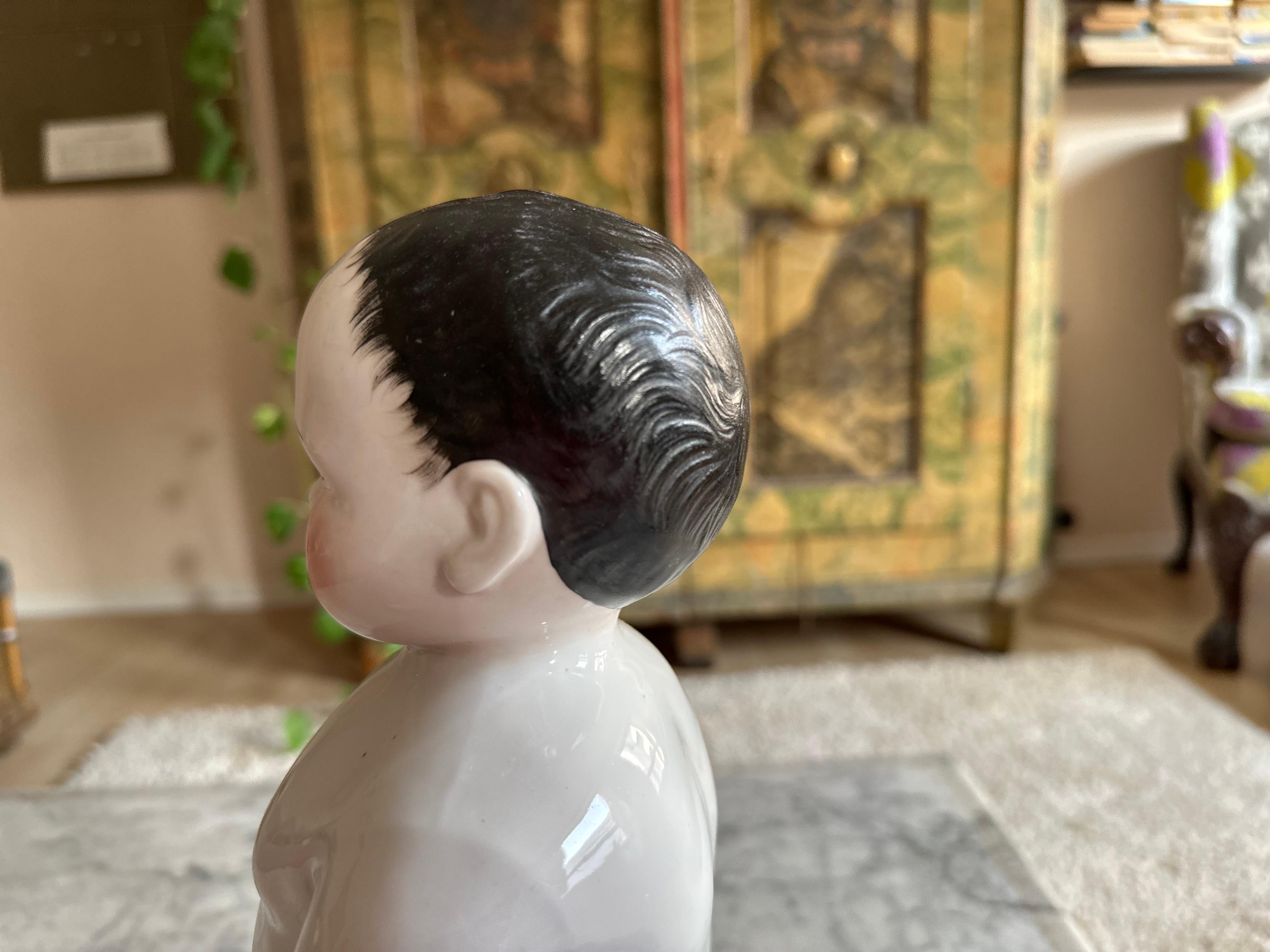 Rare Biedermeier Bathing Doll, Porcelain, c. 1820, Germany For Sale 6