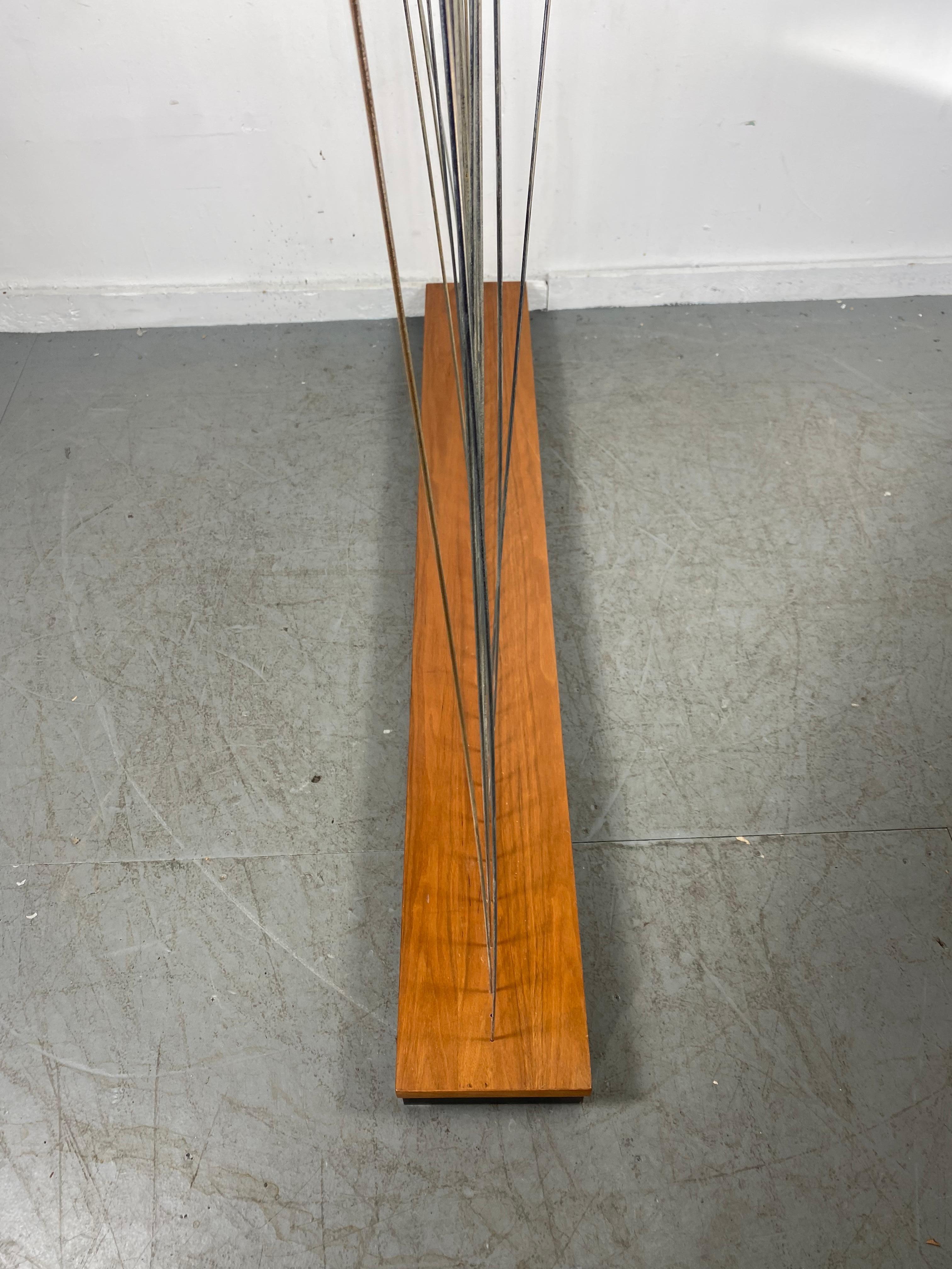 Dipinto Raro divisorio per la stanza / scultura di Bill Curry & Design Line 29 Gattili in vendita