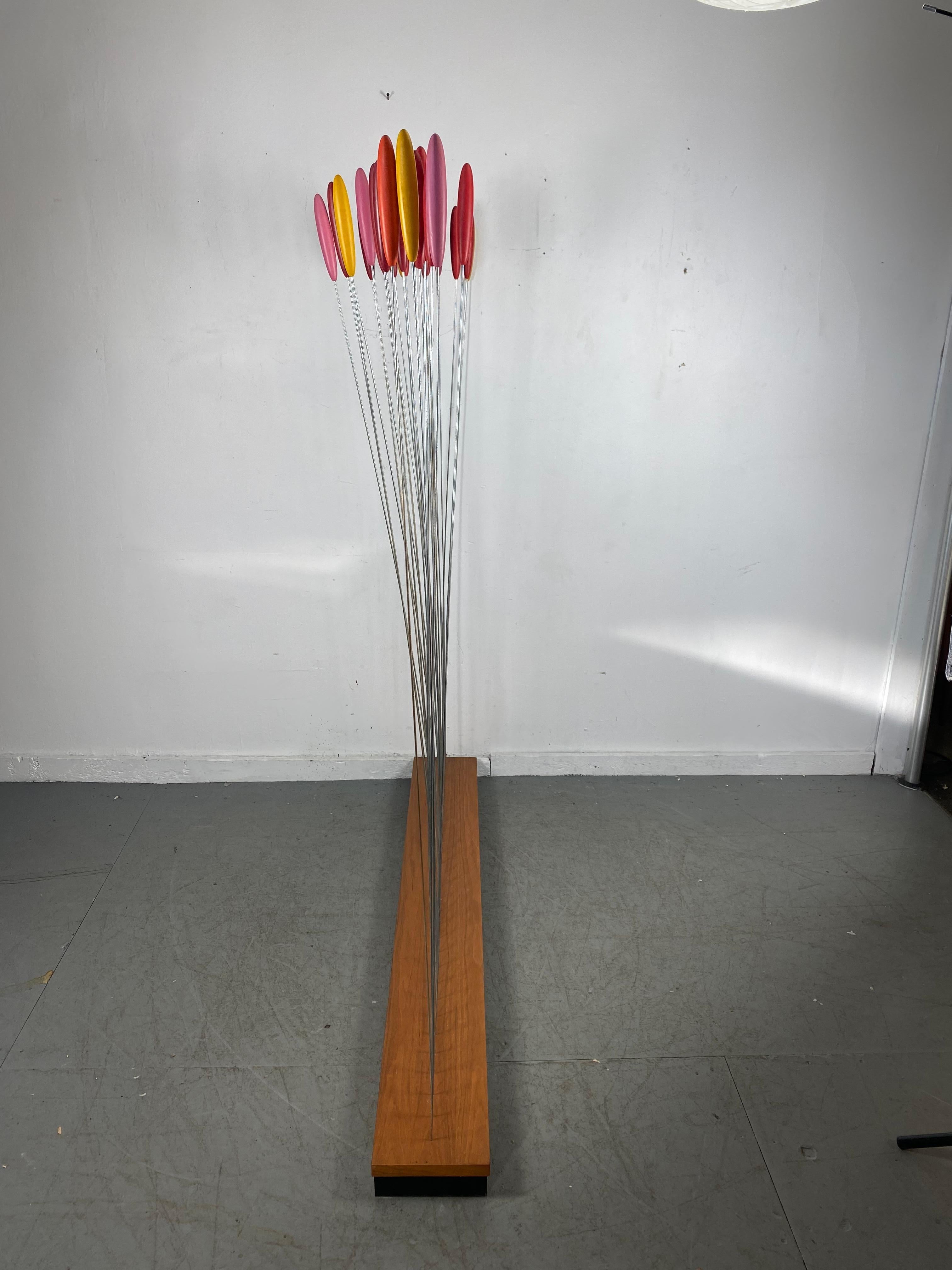 Rare Bill Curry Cattail Room Divider / Sculpture for Design Line 29 Cattails   In Good Condition For Sale In Buffalo, NY