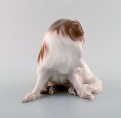 Rare Bing & Grondahl / B&G Figurine in Porcelain, Pekingese, Model Number 1637