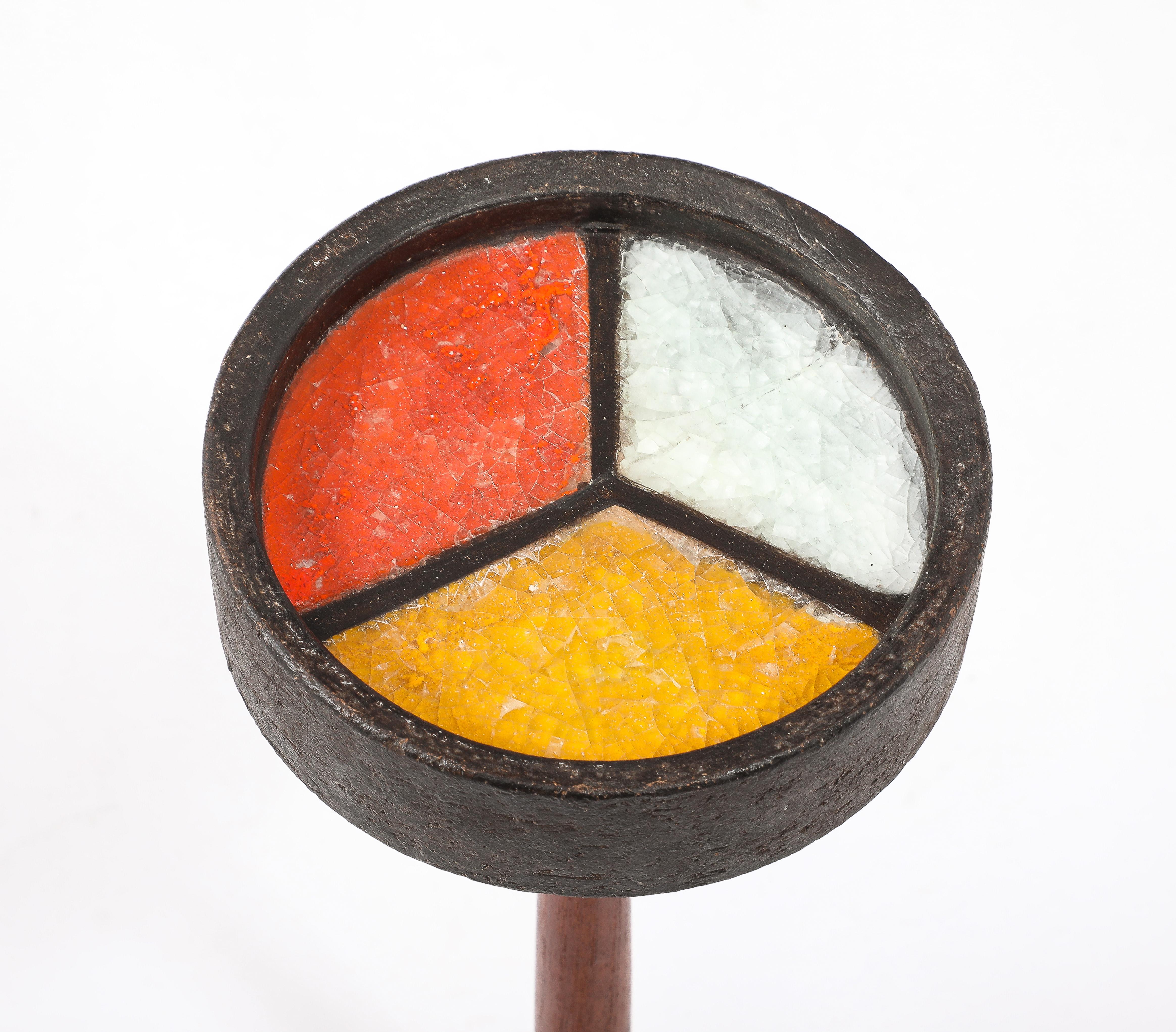 Ceramic Rare Bitossi Drink Stand, Italy 1950's For Sale