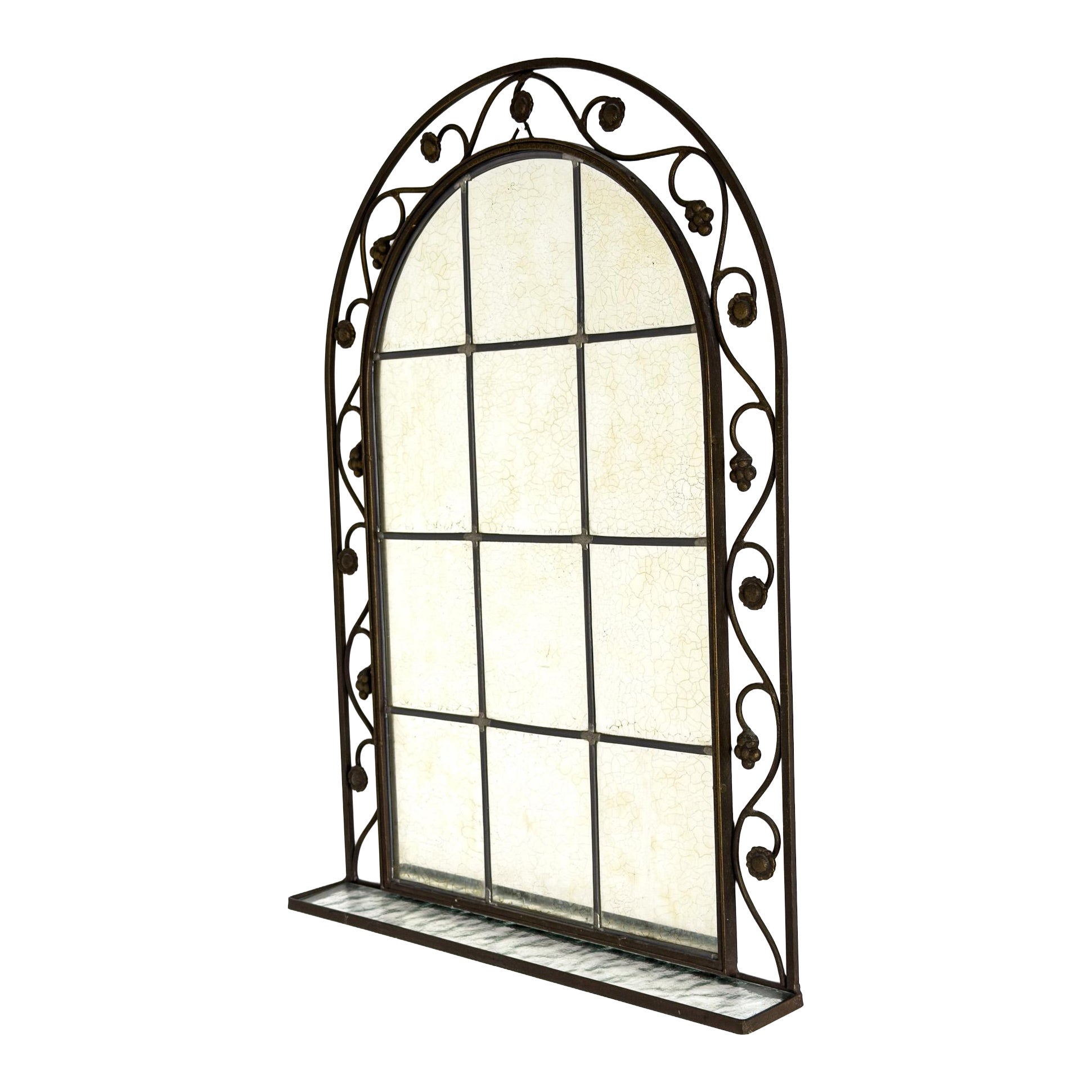 Bjerkås Swedish Grace Wrought Iron Mirror.